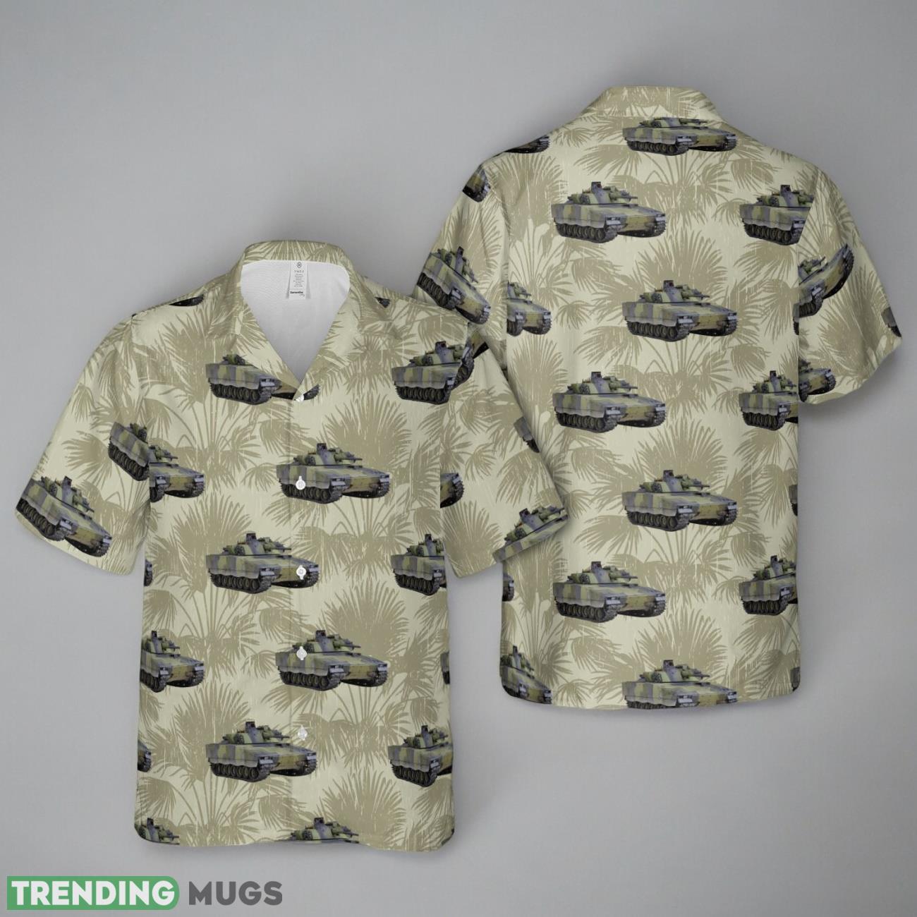 Swedish Army CV90-30 MK I IFV Hawaiian Shirt Product Photo 1 Swedish Army CV90-30 MK I IFV Hawaiian Shirt Product Photo 1