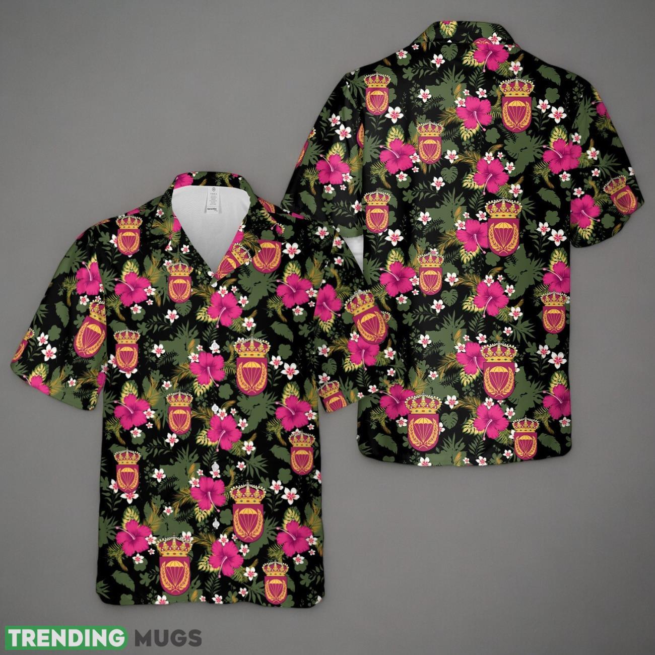 Swedish Army Parachute Ranger School Fallskärmsjägarskolan Hawaiian Shirt Product Photo 1 Swedish Army Parachute Ranger School Fallskärmsjägarskolan Hawaiian Shirt Product Photo 1