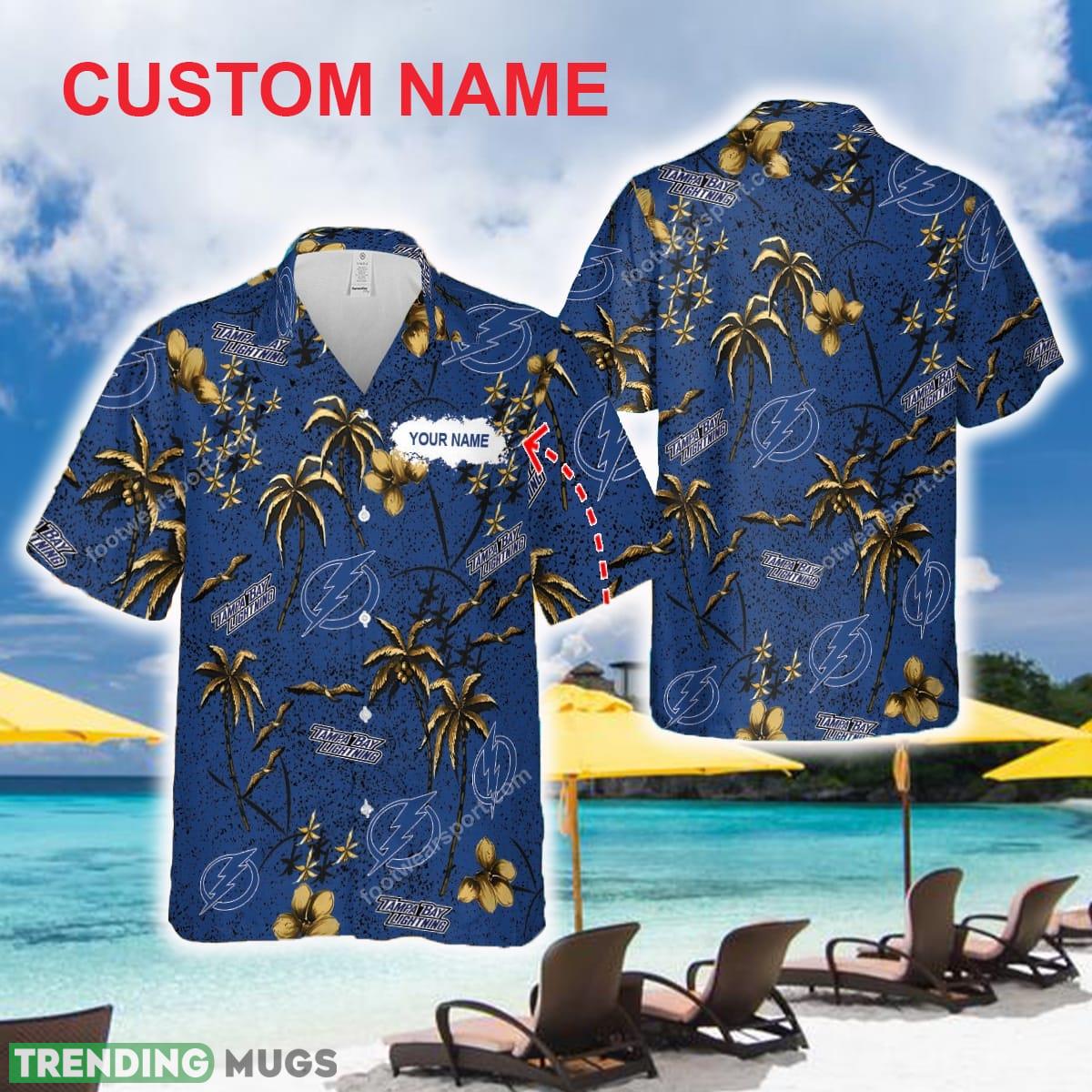 Tampa Bay Lightning Hawaiian Shirt New Trending For Men Women Custom Name - Tampa Bay Lightning Hawaiian Shirt New Trending For Men Women Custom Name Tampa Bay Lightning Hawaiian Shirt New Trending For Men Women Custom Name - Tampa Bay Lightning Hawaiian Shirt New Trending For Men Women Custom Name
