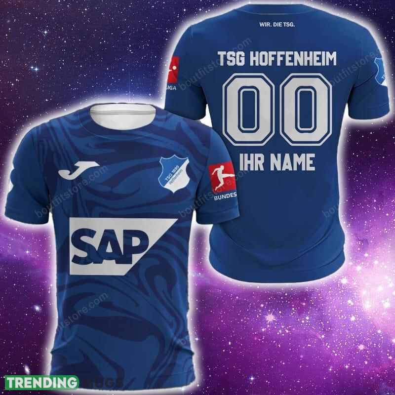 TSG Hoffenheim 3D Hoodie, Zip Hoodie, T Shirt, SweatShirt AOP Custom Number And Name 3D All Over Print TSG Hoffenheim 3D Hoodie, Zip Hoodie, T Shirt, SweatShirt AOP Custom Number And Name 3D All Over Print
