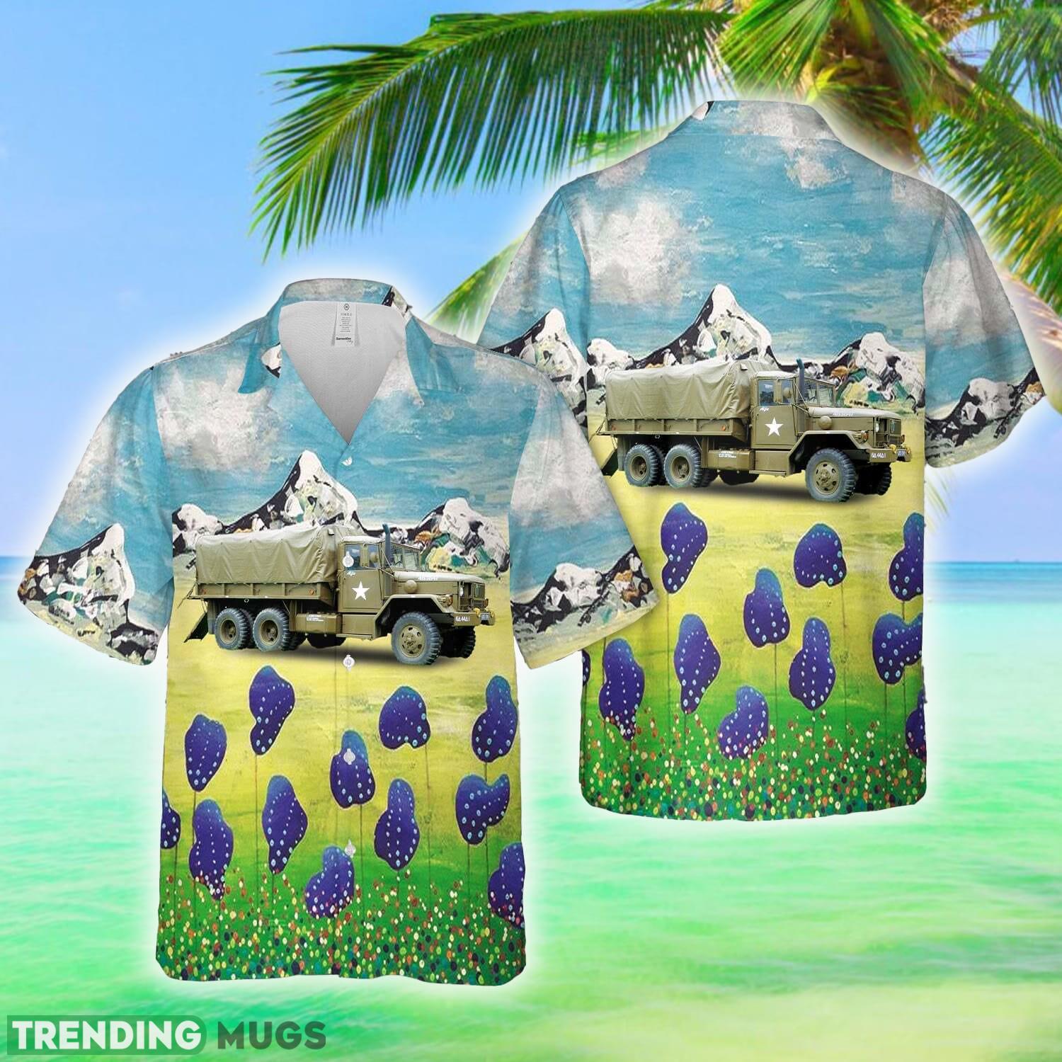 US Army 1958 REO M35 Cargo Truck Hawaiian Shirt - US Army 1958 REO M35 Cargo Truck Hawaiian Shirt US Army 1958 REO M35 Cargo Truck Hawaiian Shirt - US Army 1958 REO M35 Cargo Truck Hawaiian Shirt