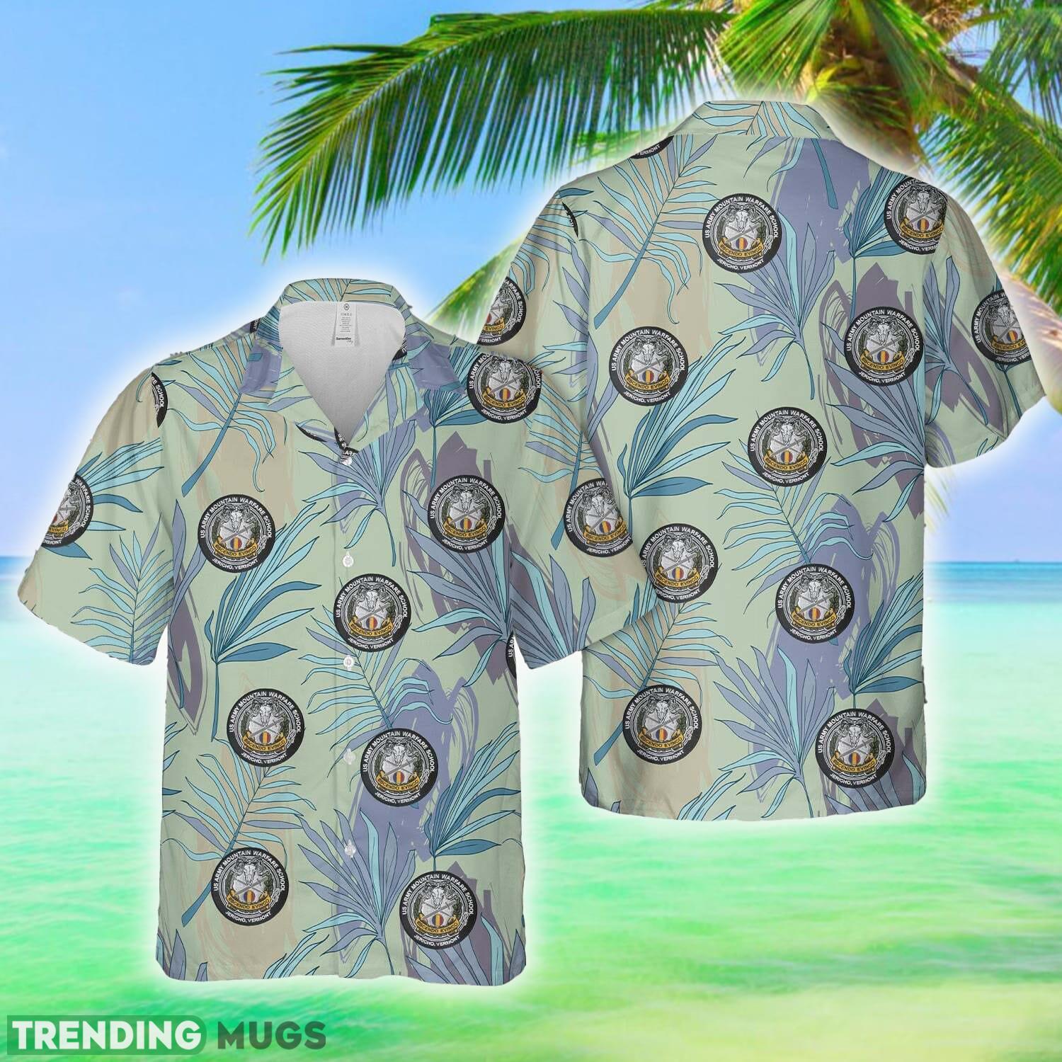 US Army Mountain Warfare School Jericho, Vermont Hawaiian Shirt - US Army Mountain Warfare School Jericho, Vermont Hawaiian Shirt US Army Mountain Warfare School Jericho, Vermont Hawaiian Shirt - US Army Mountain Warfare School Jericho, Vermont Hawaiian Shirt