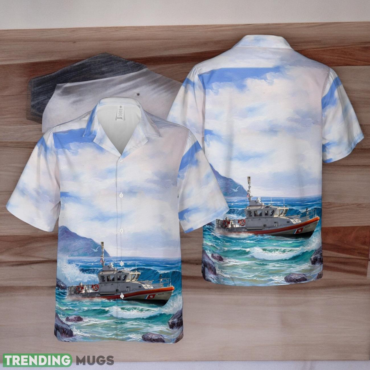 US Coast Guard Response Boat - Medium (RB-M) Hawaiian Shirt Product Photo 1 US Coast Guard Response Boat - Medium (RB-M) Hawaiian Shirt Product Photo 1