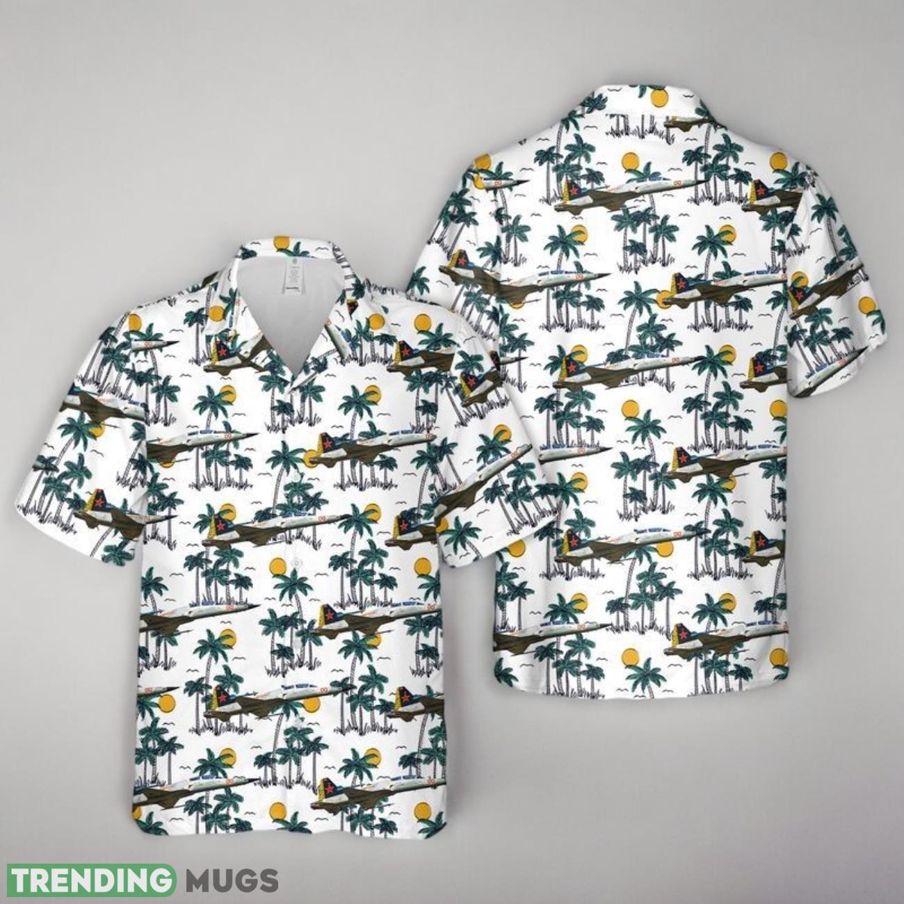 U.S. Marine Corps Northrop F-5F Franken-Tiger Hawaiian Shirt Product Photo 1 U.S. Marine Corps Northrop F-5F Franken-Tiger Hawaiian Shirt Product Photo 1