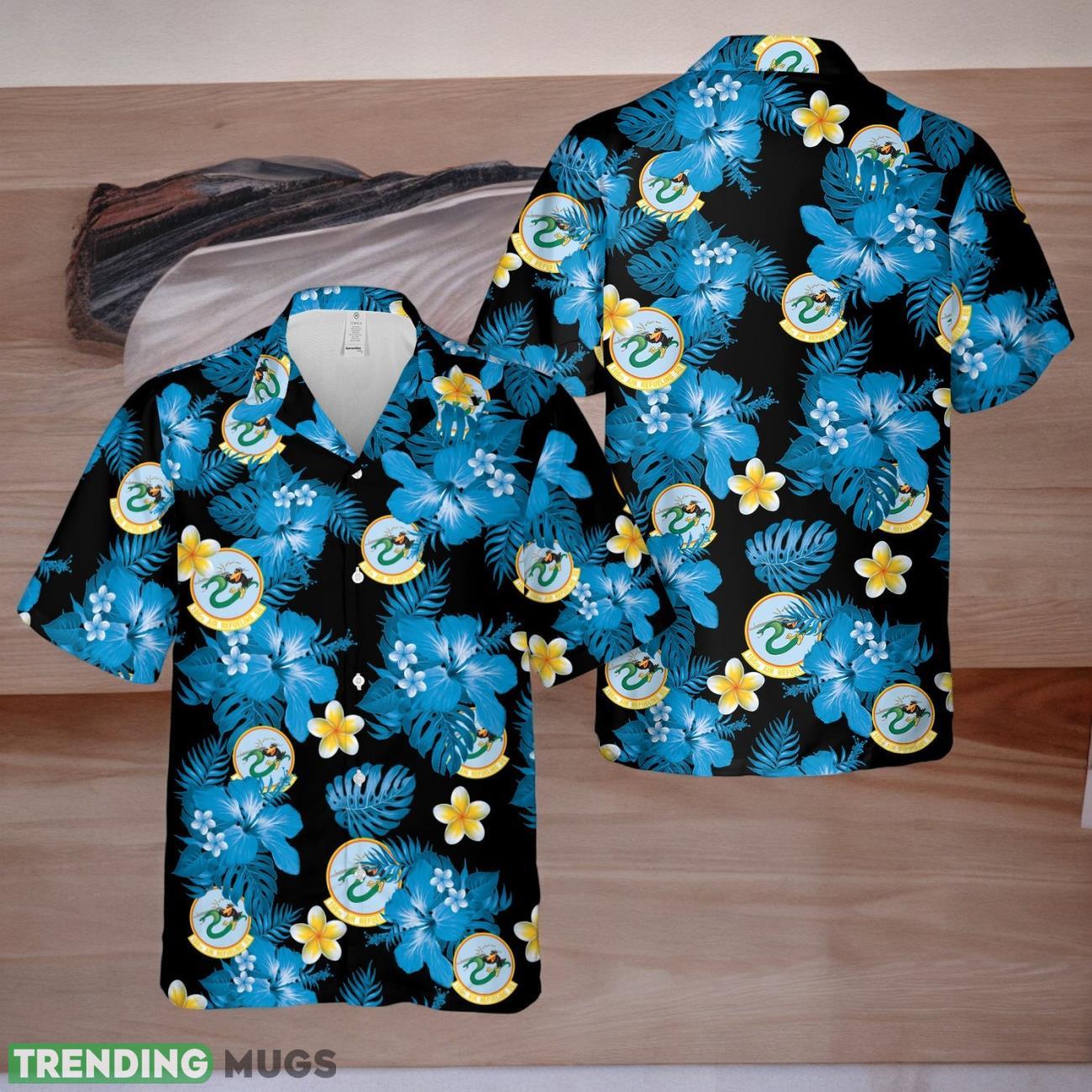 USAF Ohio Air National Guard 166th Air Refuelling Squadron Hawaiian Shirt Product Photo 1 USAF Ohio Air National Guard 166th Air Refuelling Squadron Hawaiian Shirt Product Photo 1