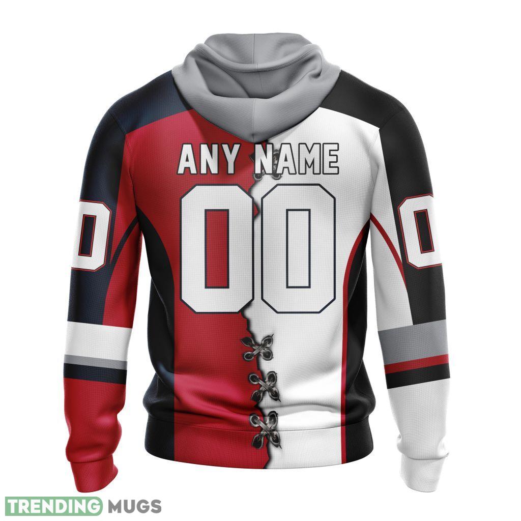 Vancouver Giants Western Hockey League WHL Mix Home And Away Jersey 3D Hoodie, AOP Custom Number And Name 3D All Over Print Vancouver Giants Western Hockey League WHL Mix Home And Away Jersey 3D Hoodie, AOP Custom Number And Name 3D All Over Print