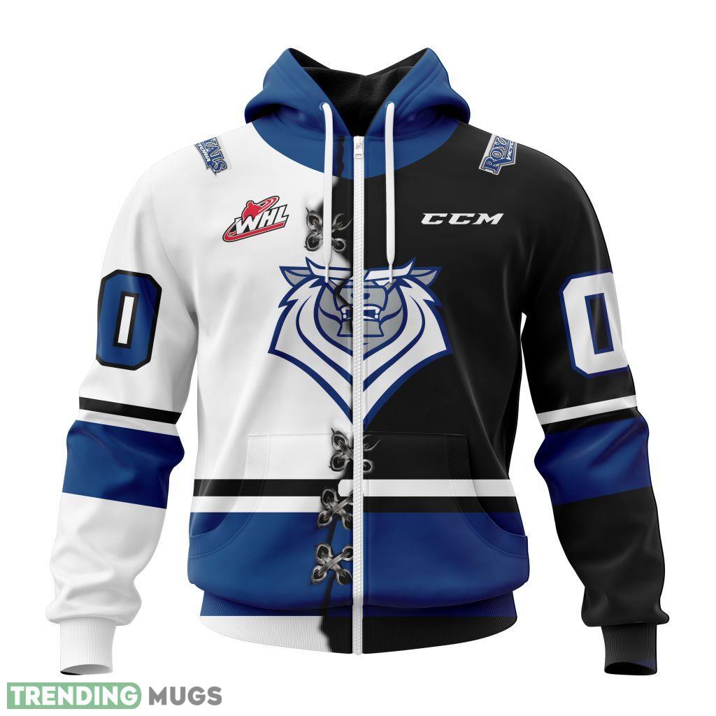 Victoria Royals Western Hockey League WHL Mix Home And Away Jersey 3D Hoodie, AOP Custom Number And Name 3D All Over Print Victoria Royals Western Hockey League WHL Mix Home And Away Jersey 3D Hoodie, AOP Custom Number And Name 3D All Over Print