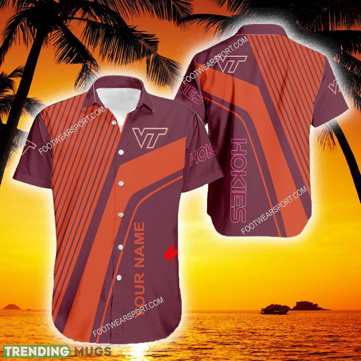 Virginia Tech Hokies New Trending Bold Logo Beach Hawaiian Shirt For Men And Women - Virginia Tech Hokies New Trending Bold Logo Beach Hawaiian Shirt For Men And Women Virginia Tech Hokies New Trending Bold Logo Beach Hawaiian Shirt For Men And Women - Virginia Tech Hokies New Trending Bold Logo Beach Hawaiian Shirt For Men And Women