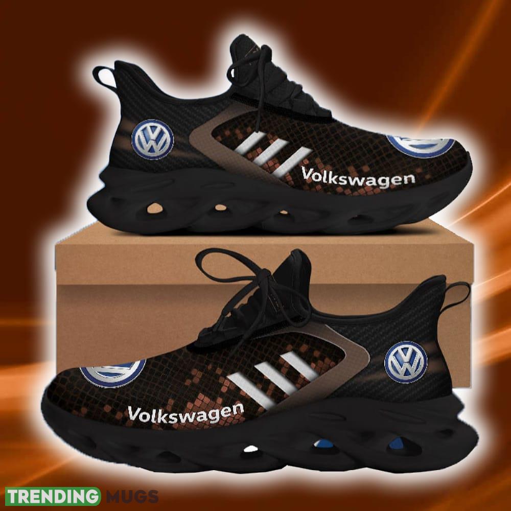 Volkswagen Custom Name Chunky Shoes Logo Car Gift Max Soul Sneakers Brown For Fans Max Soul Volkswagen Custom Name Chunky Shoes Logo Car Gift Max Soul Sneakers Brown For Fans Max Soul