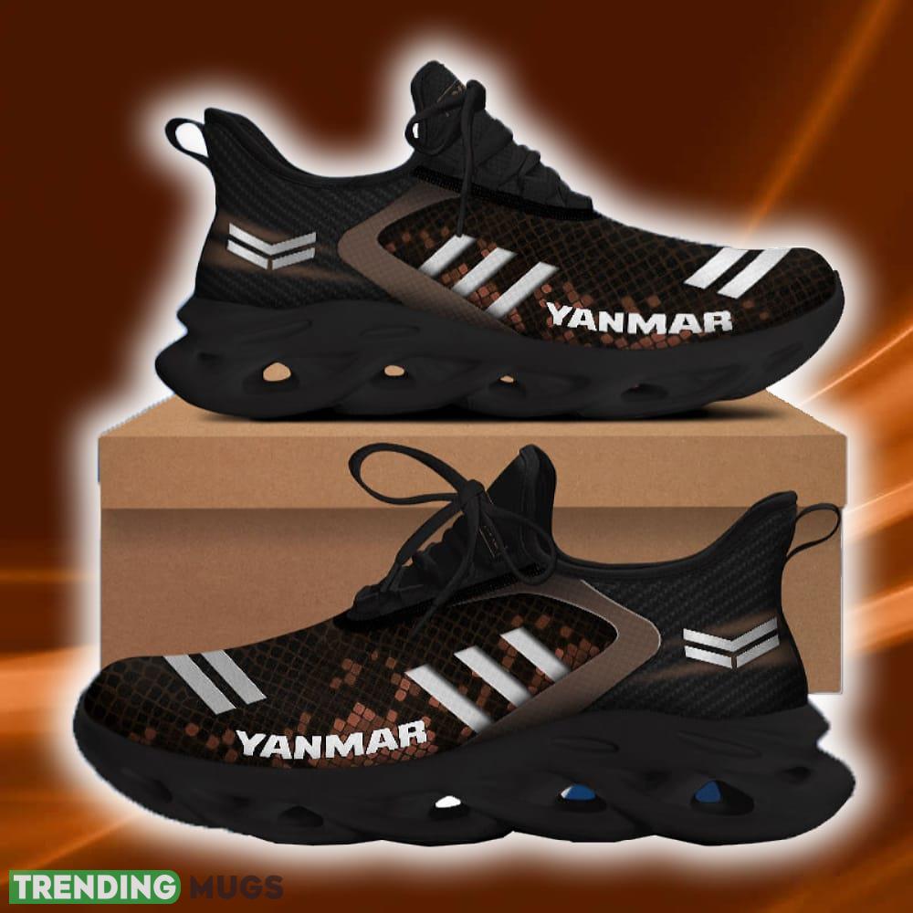 Yanmar Custom Name Chunky Shoes Logo Car Gift Max Soul Sneakers Brown For Fans Max Soul Yanmar Custom Name Chunky Shoes Logo Car Gift Max Soul Sneakers Brown For Fans Max Soul