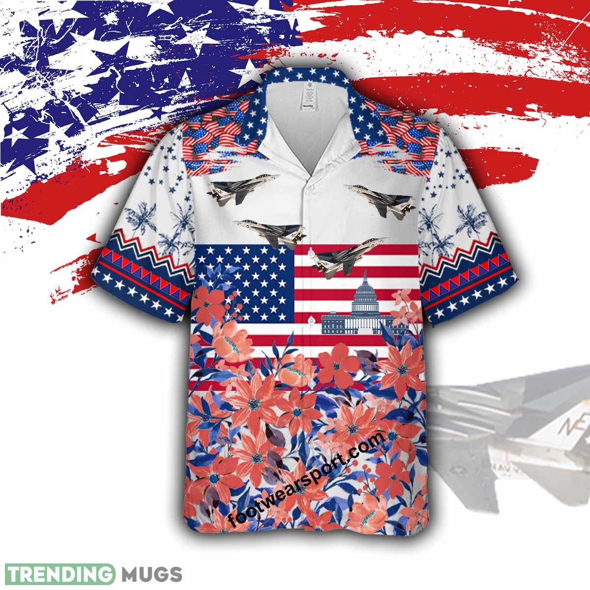 Aircraft F-14 Tomcat VF-2 Bounty Hunters F14 NAVAL Capitol, Liberty Independece Day Hawaiian Shirt Short Sleeve For Summer - F-14 Tomcat VF-2 Bounty Hunters F14 NAVAL Aircraft Veteran Hawaiian Shirt Photo 1 Aircraft F-14 Tomcat VF-2 Bounty Hunters F14 NAVAL Capitol, Liberty Independece Day Hawaiian Shirt Short Sleeve For Summer - F-14 Tomcat VF-2 Bounty Hunters F14 NAVAL Aircraft Veteran Hawaiian Shirt Photo 1