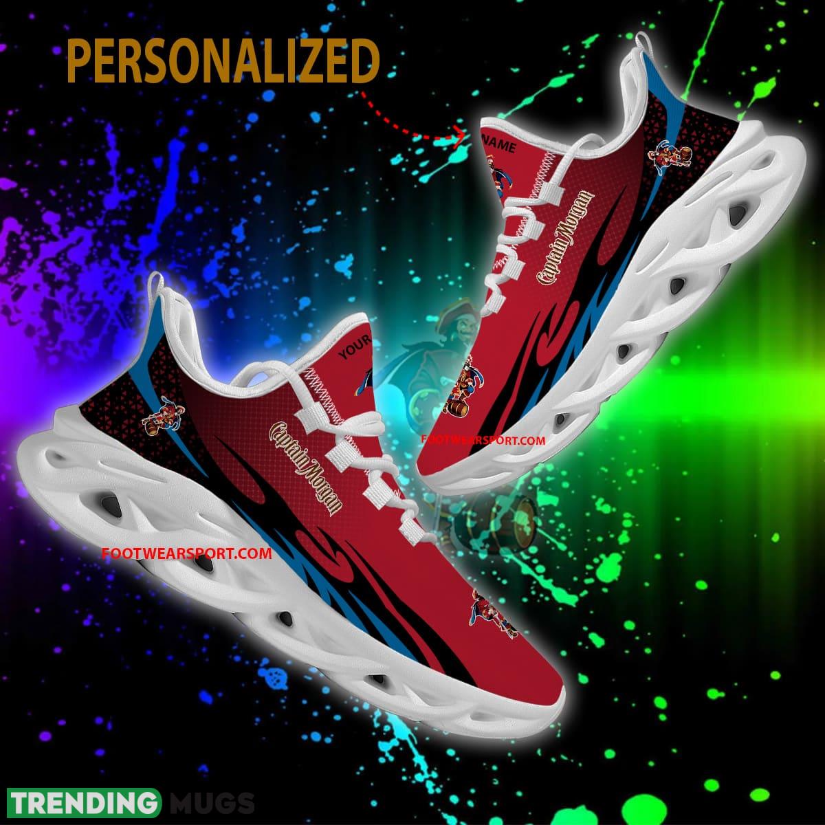 Captain Morgan Max Soul Shoes Pattern New Sport Sneaker Badge Custom Name Max Soul Captain Morgan Max Soul Shoes Pattern New Sport Sneaker Badge Custom Name Max Soul