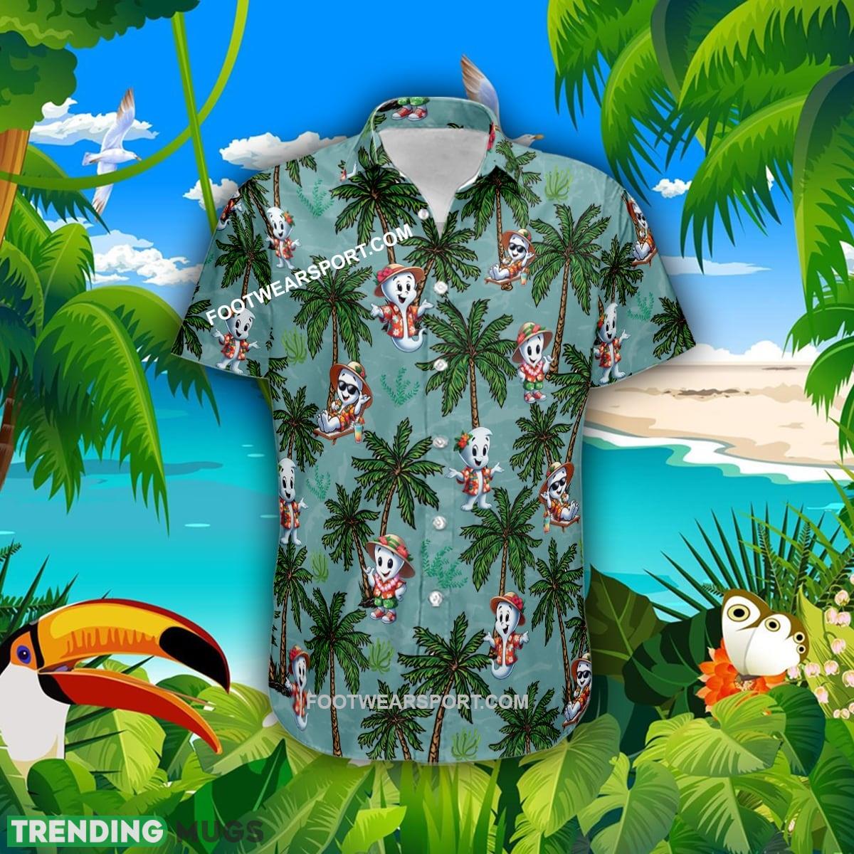 Casper the Friendly Ghost Go Beach Coconut Vintage AOP Hawaiian Shirt Gift For Fans - Casper the Friendly Ghost Go Beach Coconut Hawaiian Shirt Photo 1 Casper the Friendly Ghost Go Beach Coconut Vintage AOP Hawaiian Shirt Gift For Fans - Casper the Friendly Ghost Go Beach Coconut Hawaiian Shirt Photo 1