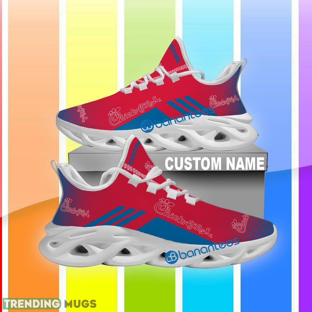 Chick Fil A Max Soul Shoes New Custom Name Insignia Chunky Sneaker - Chick Fil A Running Sneakers New Personalized_1 Chick Fil A Max Soul Shoes New Custom Name Insignia Chunky Sneaker - Chick Fil A Running Sneakers New Personalized_1
