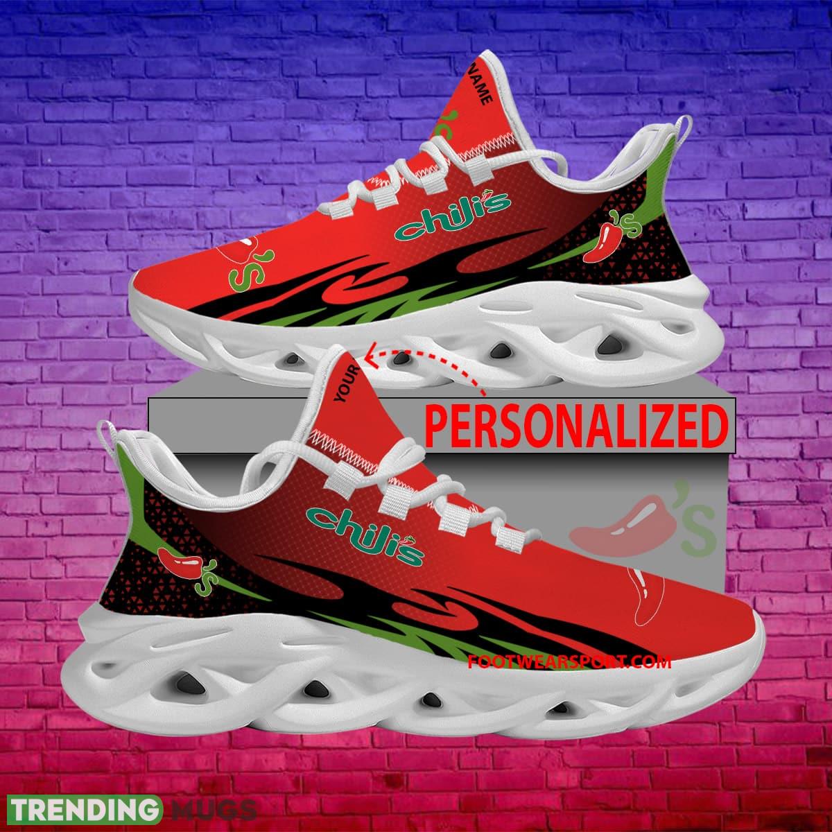 Chili's Max Soul Shoes Pattern New Chunky Sneaker Motif Custom Name - Chili's Max Soul Shoes Personlized Photo 1 Chili's Max Soul Shoes Pattern New Chunky Sneaker Motif Custom Name - Chili's Max Soul Shoes Personlized Photo 1