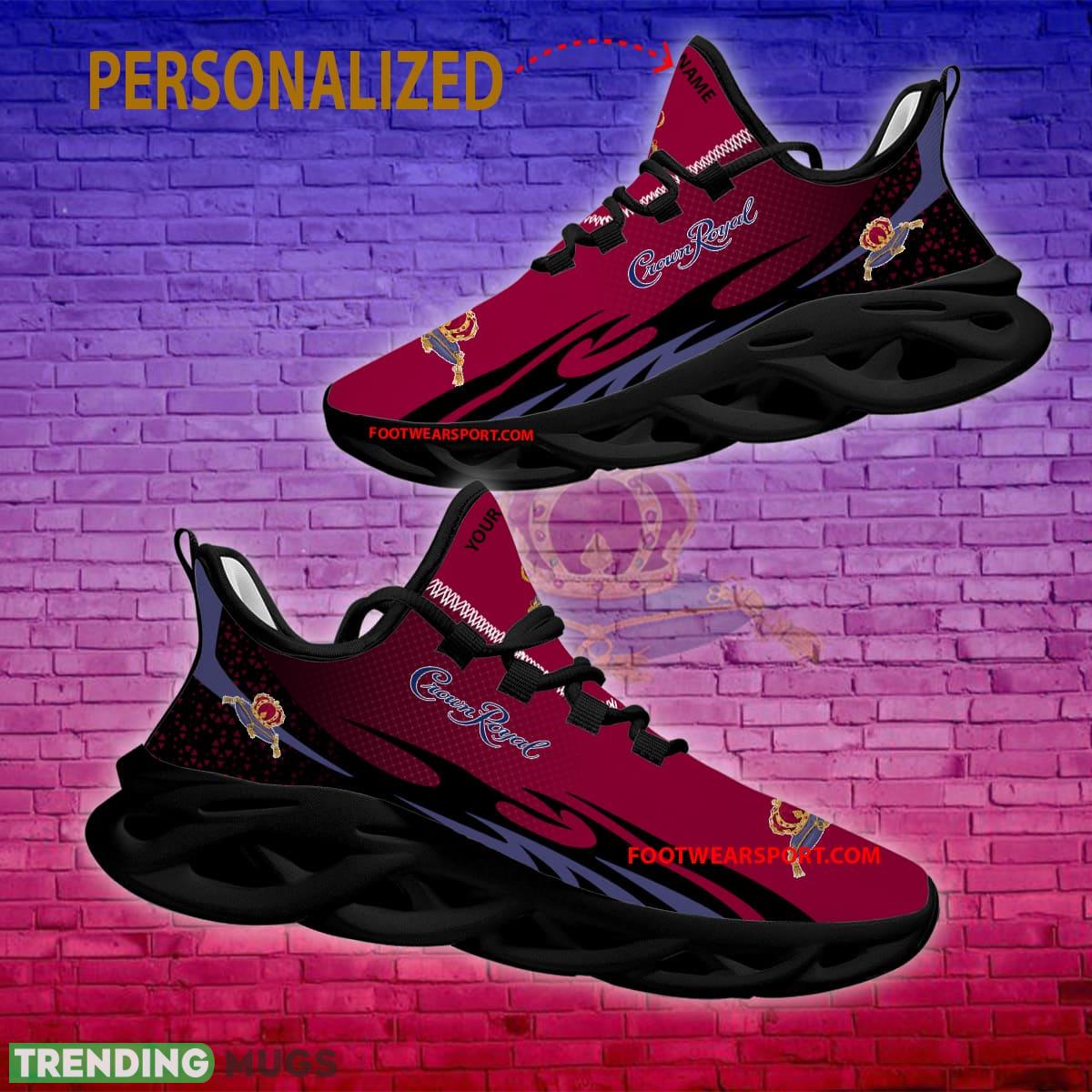 Crown Royal Max Soul Shoes Pattern New Running Sneaker Insignia Custom Name Max Soul Crown Royal Max Soul Shoes Pattern New Running Sneaker Insignia Custom Name Max Soul