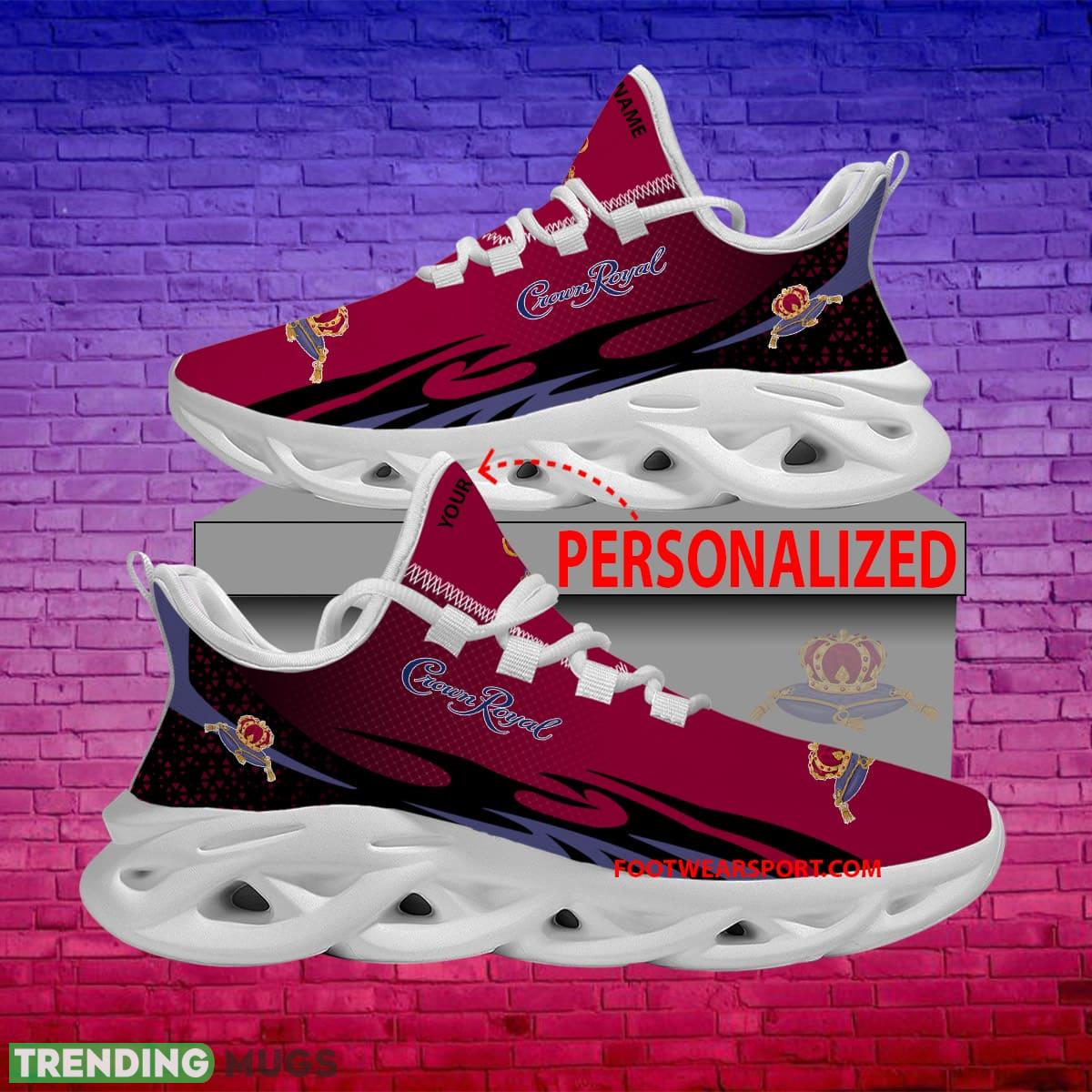 Crown Royal Max Soul Shoes Pattern New Running Sneaker Insignia Custom Name - Crown Royal Max Soul Shoes Personlized Photo 1 Crown Royal Max Soul Shoes Pattern New Running Sneaker Insignia Custom Name - Crown Royal Max Soul Shoes Personlized Photo 1