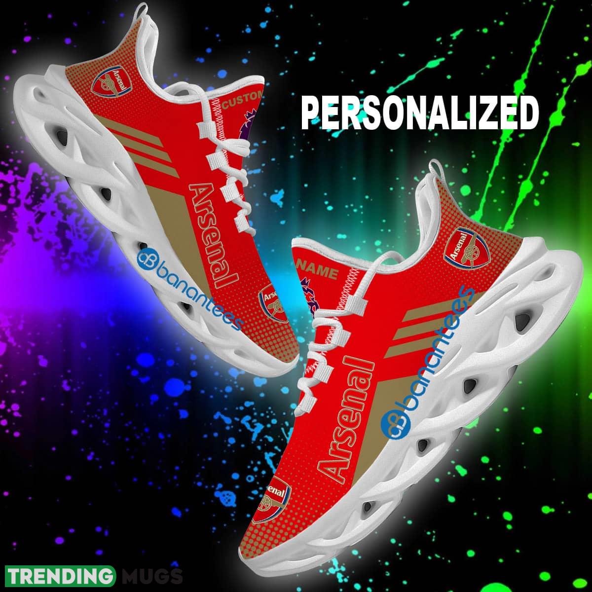 Custom Name EPL Arsenal Footwear Sport Sneaker New Design Gift Max Soul Shoes - EPL Arsenal Max Soul Sneakers New Personalized Design 1 Custom Name EPL Arsenal Footwear Sport Sneaker New Design Gift Max Soul Shoes - EPL Arsenal Max Soul Sneakers New Personalized Design 1