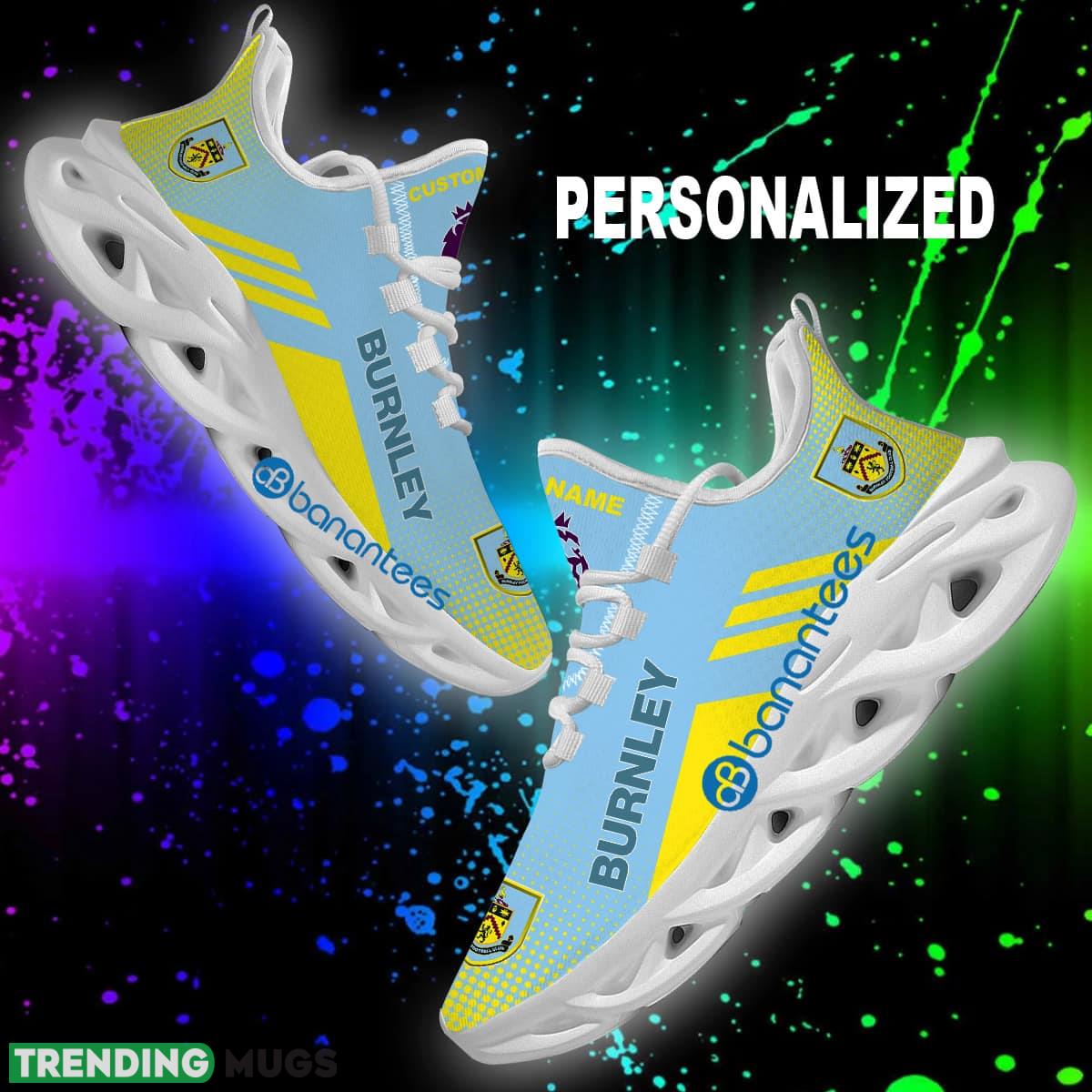 Custom Name EPL Burnley Design Chunky Sneaker New Design Gift Max Soul Shoes - EPL Burnley Max Soul Sneakers New Personalized Design 1 Custom Name EPL Burnley Design Chunky Sneaker New Design Gift Max Soul Shoes - EPL Burnley Max Soul Sneakers New Personalized Design 1