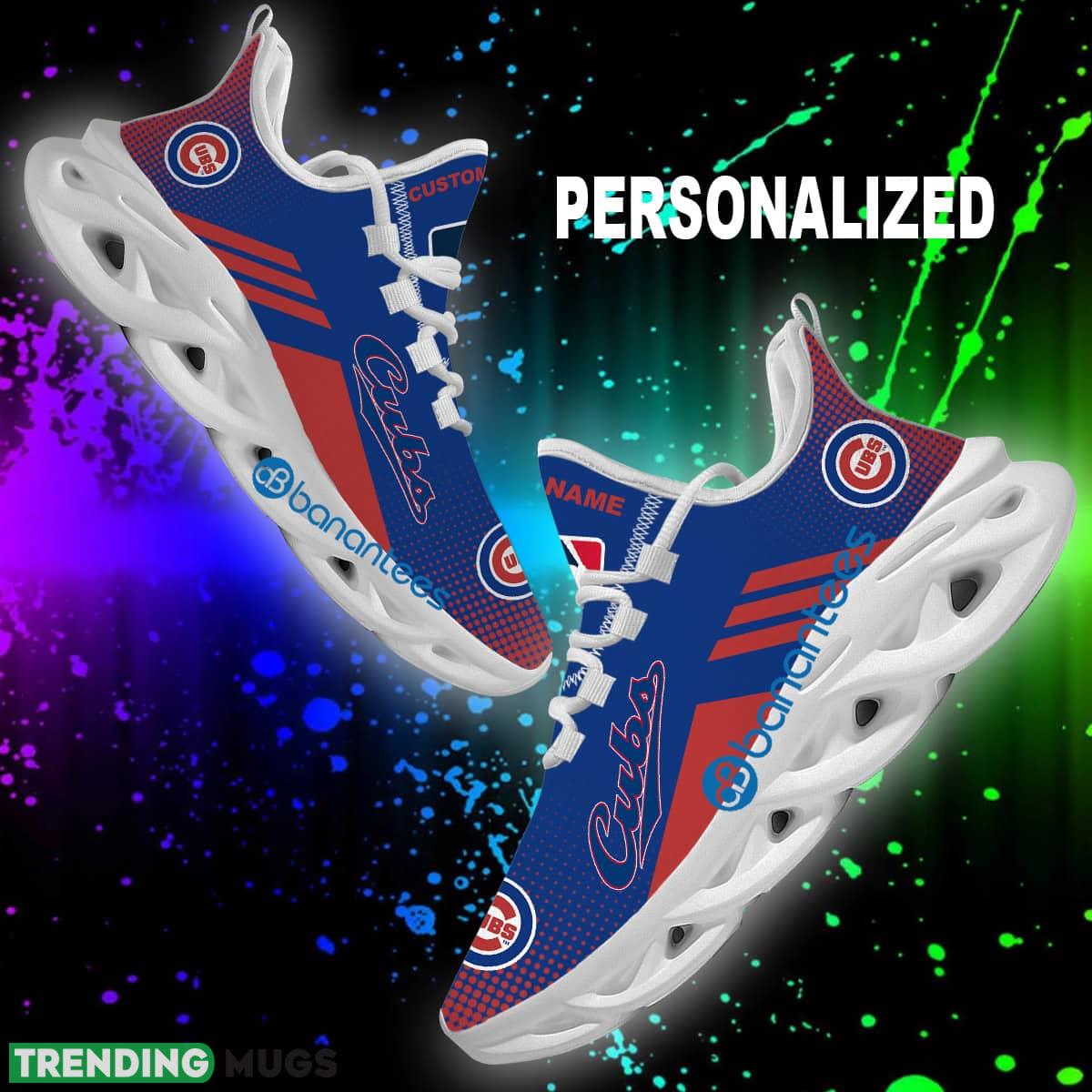 Custom Name MLB Chicago Cubs Curate Running Sneaker New Design Gift Max Soul Shoes - MLB Chicago Cubs Max Soul Sneakers New Personalized Design 1 Custom Name MLB Chicago Cubs Curate Running Sneaker New Design Gift Max Soul Shoes - MLB Chicago Cubs Max Soul Sneakers New Personalized Design 1