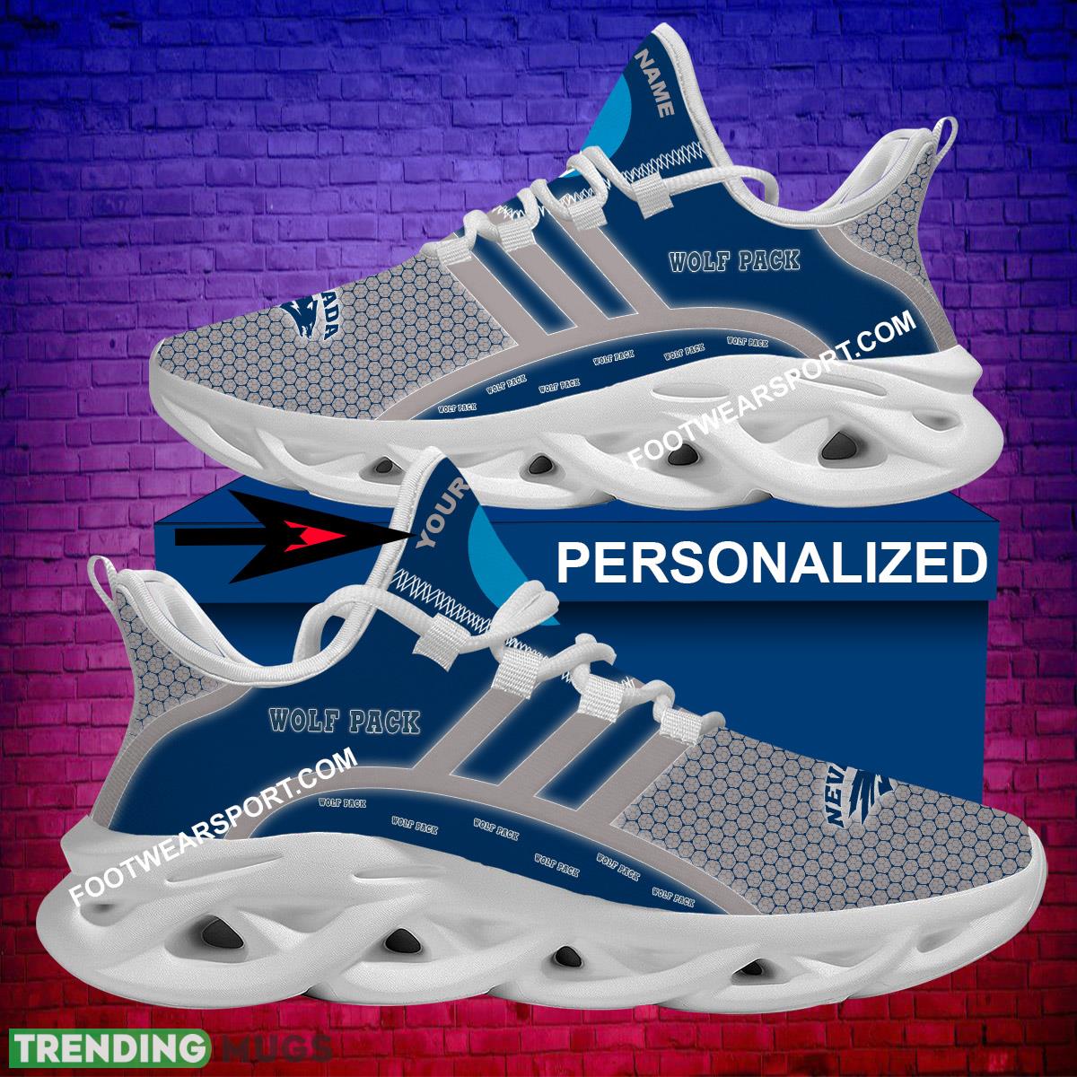 Custom Name NCAA Nevada Wolf Pack Running Sneaker Branding For Men Women Fans Max Soul Shoes - NCAA Nevada Wolf Pack Clunky Shoes New 2024 Personalized_1 Custom Name NCAA Nevada Wolf Pack Running Sneaker Branding For Men Women Fans Max Soul Shoes - NCAA Nevada Wolf Pack Clunky Shoes New 2024 Personalized_1