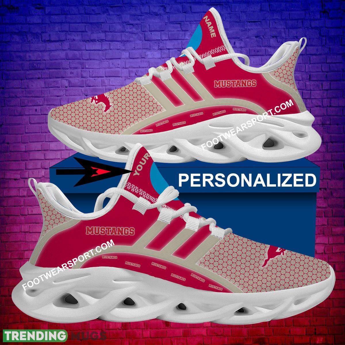 Custom Name NCAA SMU Mustangs Running Sneaker Forward For Men Women Fans Max Soul Shoes - NCAA SMU Mustangs Clunky Shoes New 2024 Personalized_1 Custom Name NCAA SMU Mustangs Running Sneaker Forward For Men Women Fans Max Soul Shoes - NCAA SMU Mustangs Clunky Shoes New 2024 Personalized_1