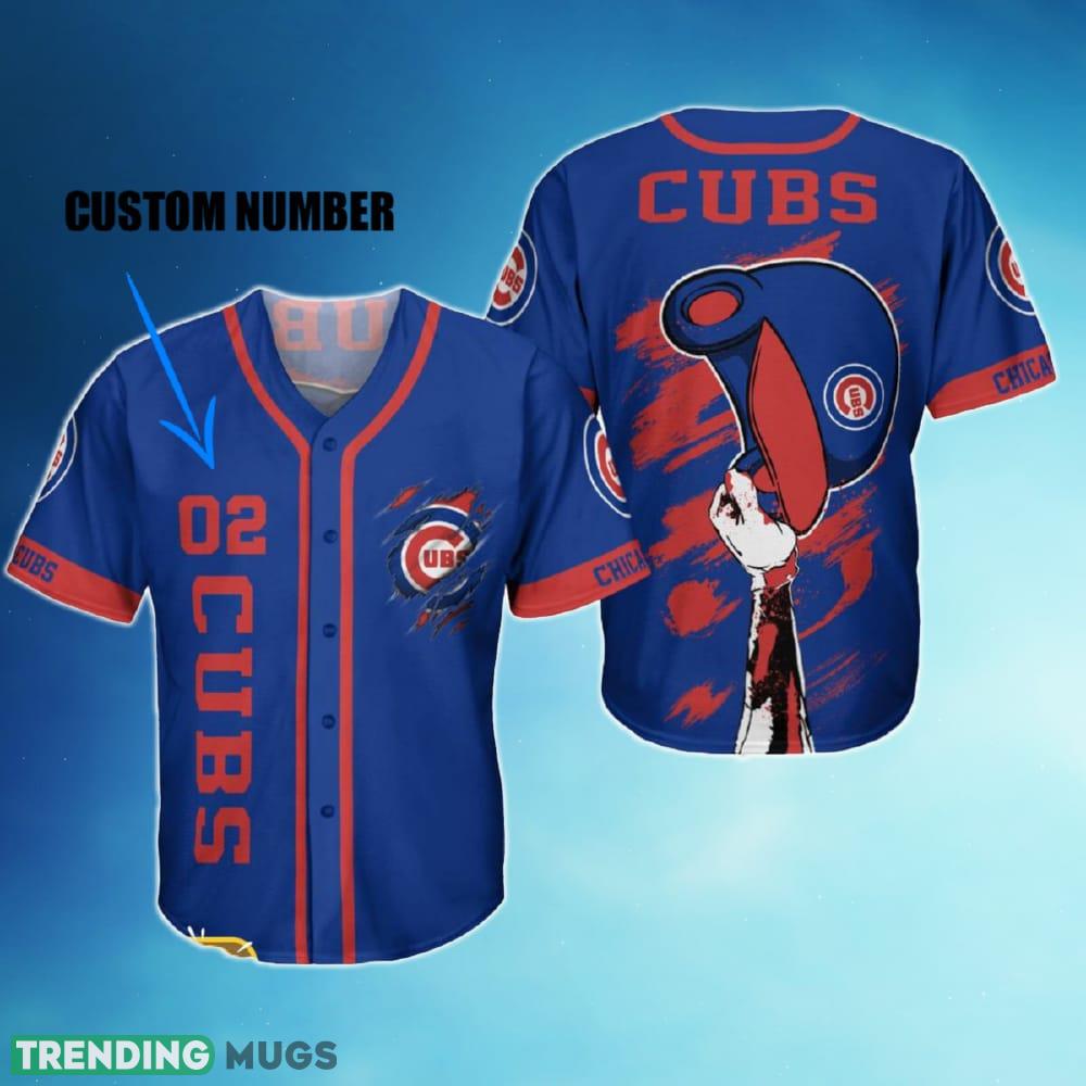Custom Number Chicago Cubs Unisex Baseball Jersey Shirt For Fans Gift - Custom Number Chicago Cubs Unisex Baseball Jersey Shirt For Fans Gift Custom Number Chicago Cubs Unisex Baseball Jersey Shirt For Fans Gift - Custom Number Chicago Cubs Unisex Baseball Jersey Shirt For Fans Gift