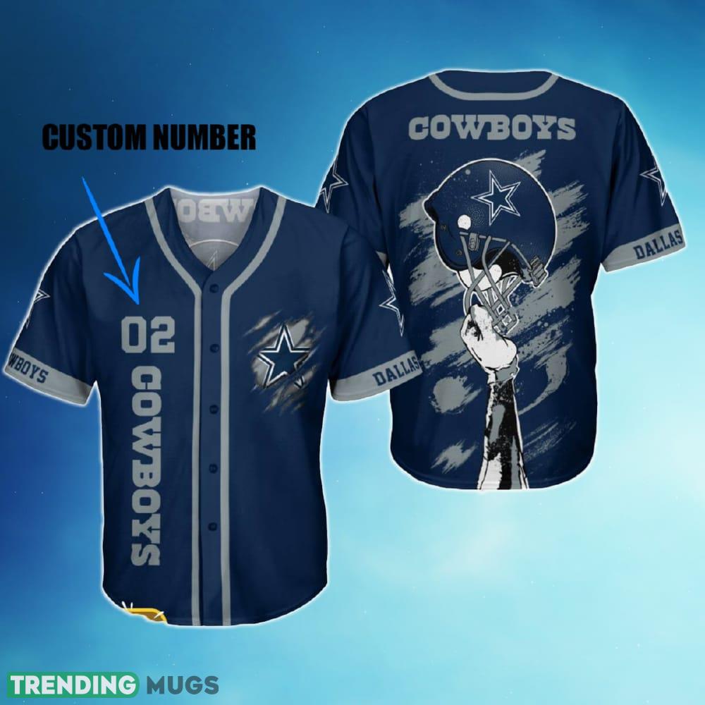 Custom Number Dallas Cowboys Unisex Baseball Jersey Shirt For Fans Gift - Custom Number Dallas Cowboys Unisex Baseball Jersey Shirt For Fans Gift Custom Number Dallas Cowboys Unisex Baseball Jersey Shirt For Fans Gift - Custom Number Dallas Cowboys Unisex Baseball Jersey Shirt For Fans Gift