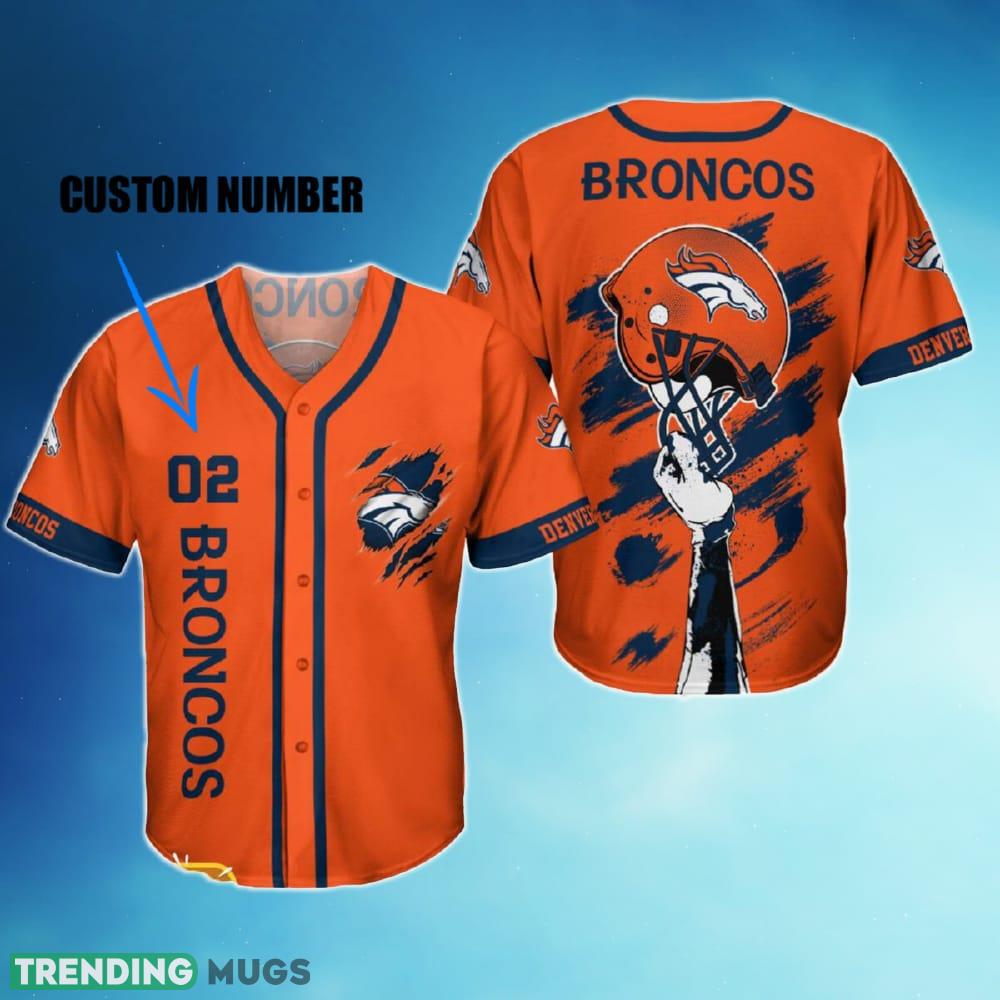 Custom Number Denver Broncos Unisex Baseball Jersey Shirt For Fans Gift - Custom Number Denver Broncos Unisex Baseball Jersey Shirt For Fans Gift Custom Number Denver Broncos Unisex Baseball Jersey Shirt For Fans Gift - Custom Number Denver Broncos Unisex Baseball Jersey Shirt For Fans Gift
