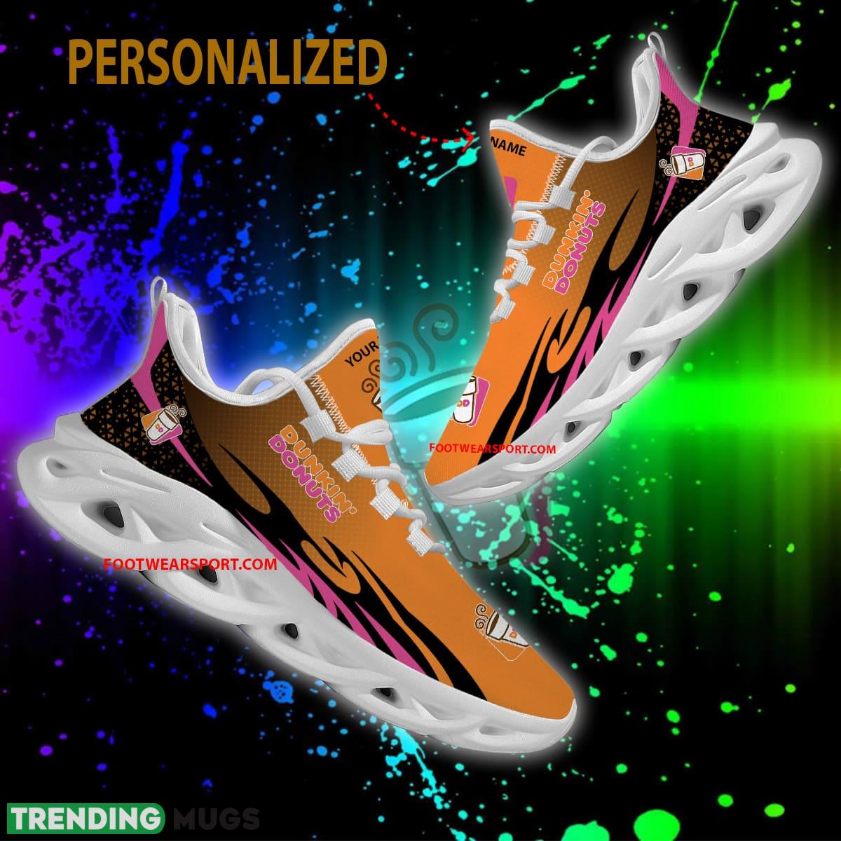 Dunkin’ Donuts Max Soul Shoes Pattern New Running Sneaker Motivate Custom Name Max Soul Dunkin’ Donuts Max Soul Shoes Pattern New Running Sneaker Motivate Custom Name Max Soul