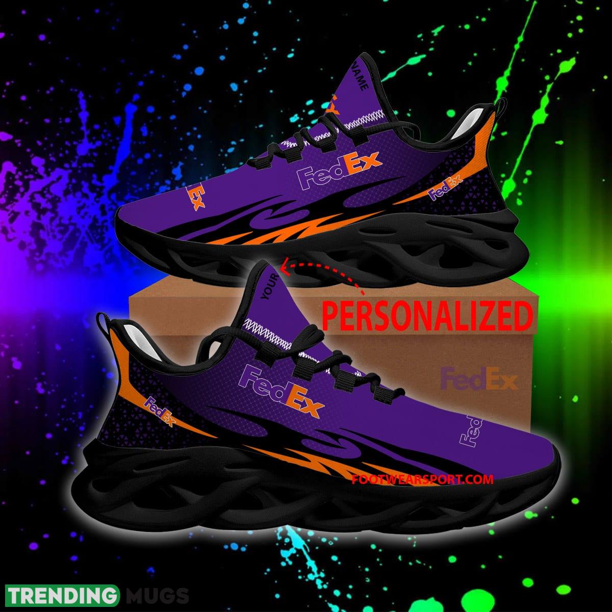 Fedex Max Soul Shoes Pattern New Running Sneaker Vibe Custom Name - Fedex Max Soul Shoes Personlized Photo 1 Fedex Max Soul Shoes Pattern New Running Sneaker Vibe Custom Name - Fedex Max Soul Shoes Personlized Photo 1