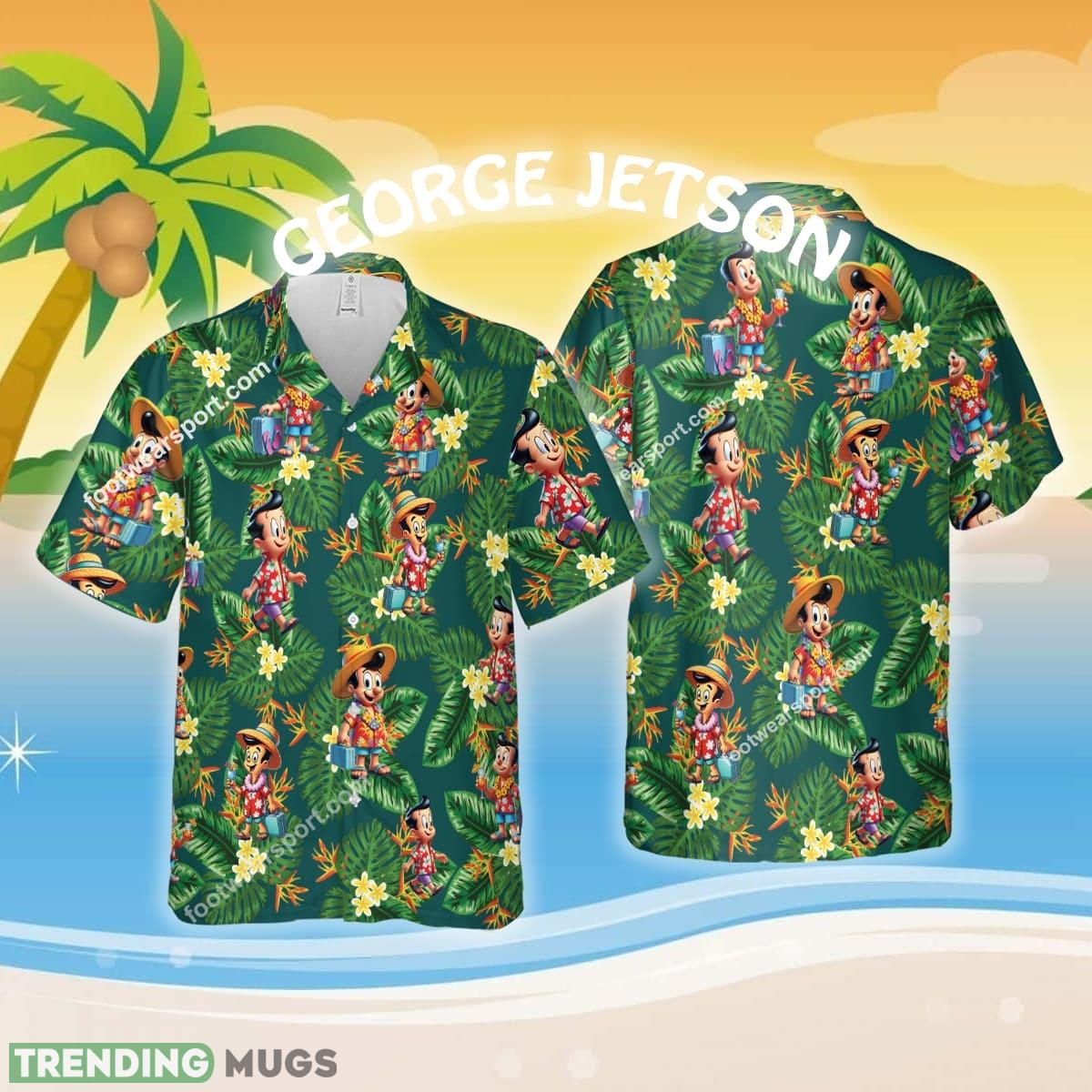 George Jetson Wear Beach Fashion Flower Hawaiian Shirt AOP Gift Cartoon - George Jetson Wear Beach Fashion Flower Hawaiian Shirt AOP Gift Cartoon George Jetson Wear Beach Fashion Flower Hawaiian Shirt AOP Gift Cartoon - George Jetson Wear Beach Fashion Flower Hawaiian Shirt AOP Gift Cartoon