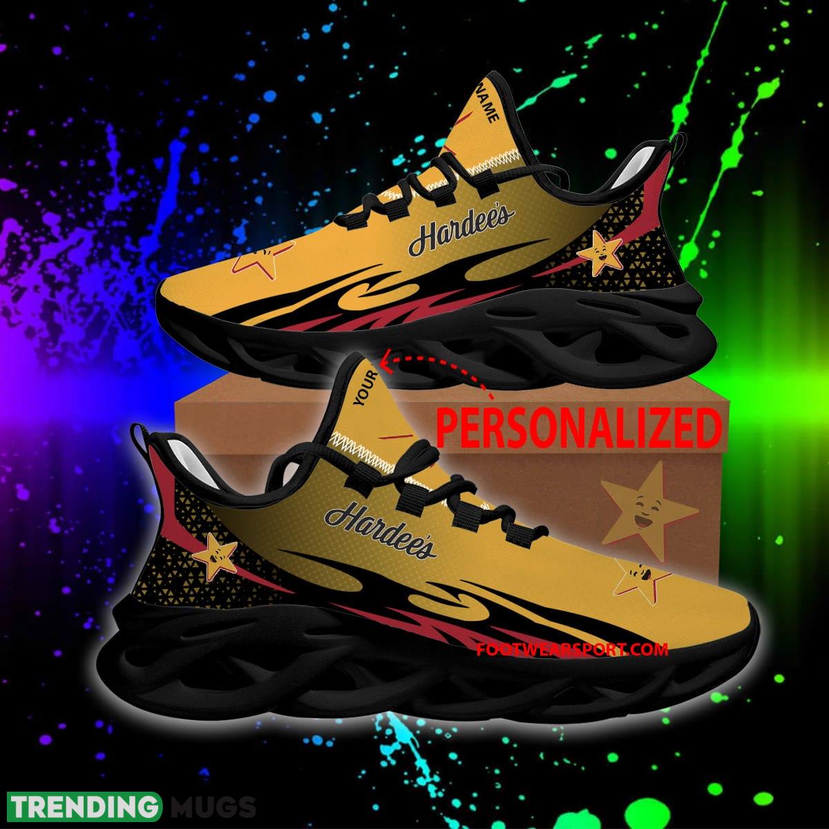 HARDEE'S Max Soul Shoes Pattern New Chunky Sneaker Influence Custom Name - HARDEE'S Max Soul Shoes Personlized Photo 1 HARDEE'S Max Soul Shoes Pattern New Chunky Sneaker Influence Custom Name - HARDEE'S Max Soul Shoes Personlized Photo 1
