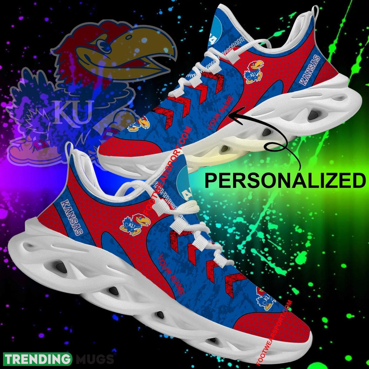 Kansas Jayhawks Max Soul Shoes Custom Name Hot 2024 Gift Curate Chunky Sneakers Max Soul Kansas Jayhawks Max Soul Shoes Custom Name Hot 2024 Gift Curate Chunky Sneakers Max Soul