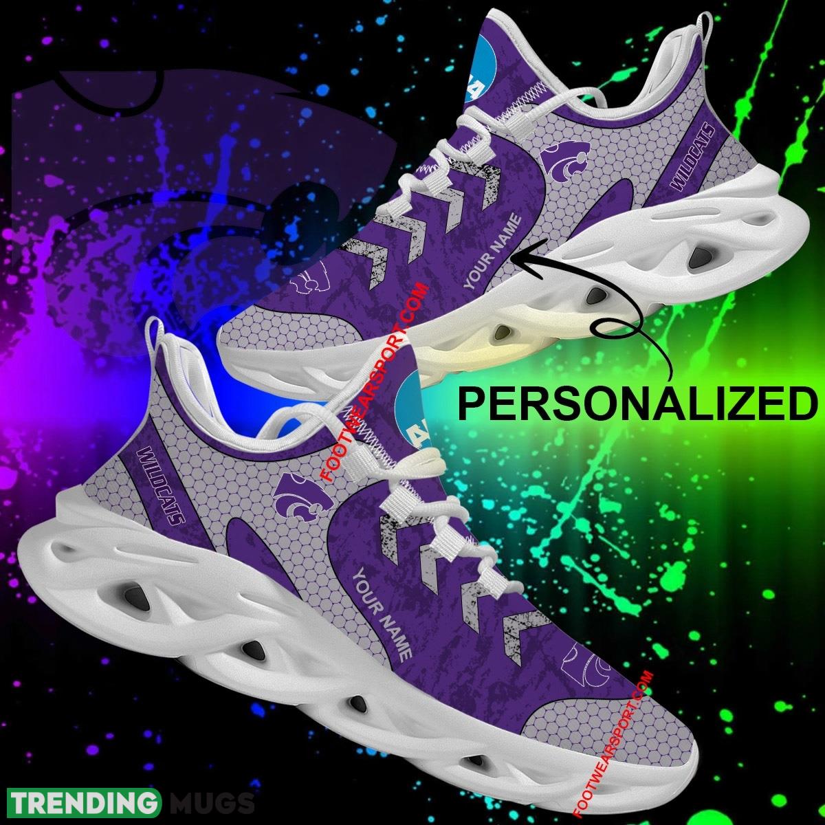 Kansas State Wildcats Max Soul Shoes Custom Name Hot 2024 Gift Trendsetter Running Sneakers Max Soul Kansas State Wildcats Max Soul Shoes Custom Name Hot 2024 Gift Trendsetter Running Sneakers Max Soul