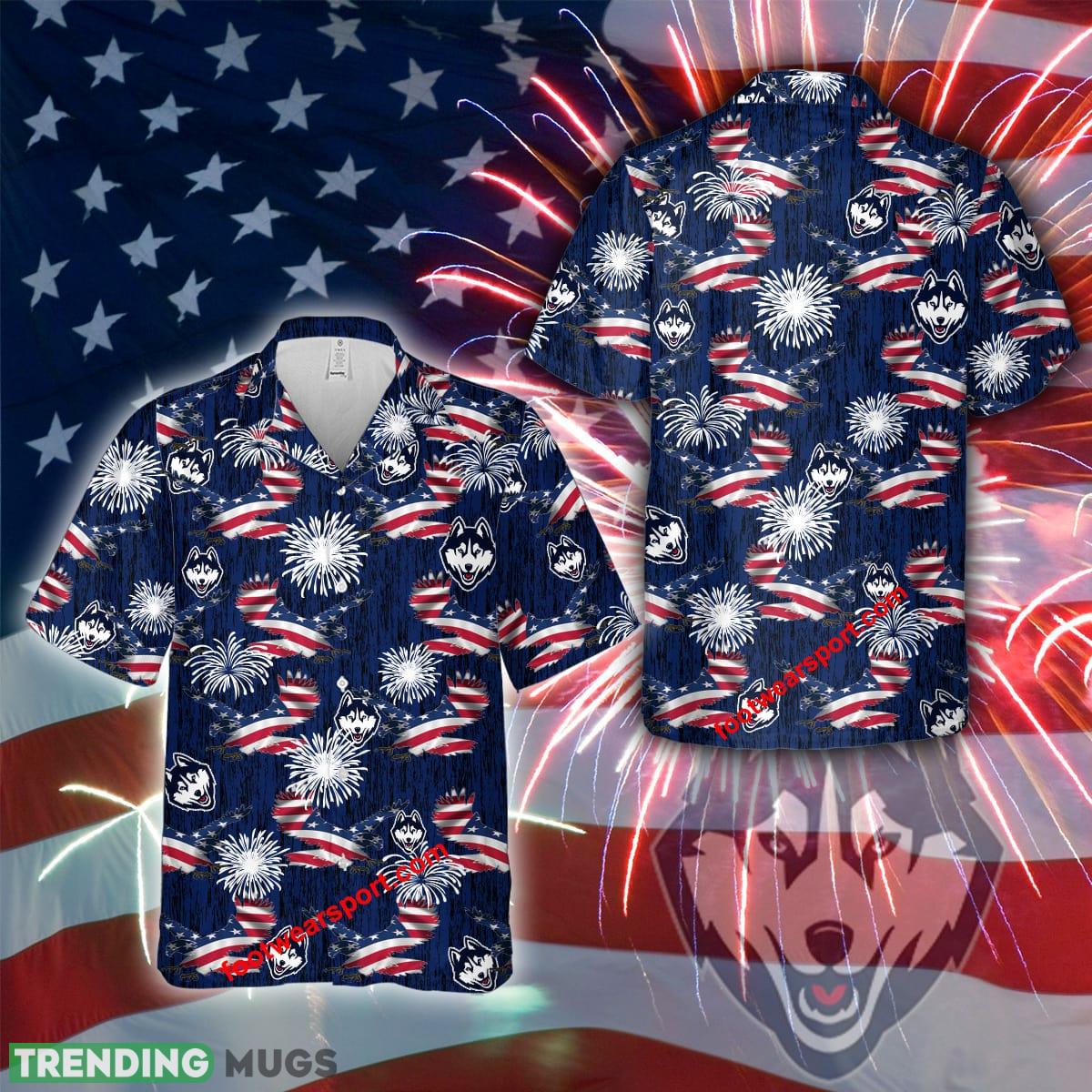 Logo NCAA Connecticut Huskies Memory Eagle Pattern copy Summer AOP Hawaiian Shirt Gift Independence Day - Logo NCAA Connecticut Huskies Memory Eagle Pattern Summer AOP Hawaiian Shirt Gift Independence Day Logo NCAA Connecticut Huskies Memory Eagle Pattern copy Summer AOP Hawaiian Shirt Gift Independence Day - Logo NCAA Connecticut Huskies Memory Eagle Pattern Summer AOP Hawaiian Shirt Gift Independence Day