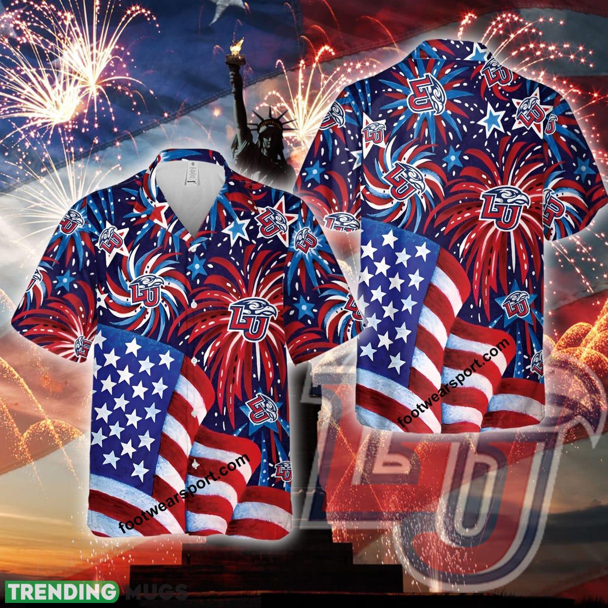 Logo NCAA Liberty Flames US Flag Pattern Firework Memory copy Summer Hawaiian Shirt Gift Independence Day - Logo NCAA Liberty Flames US Flag Pattern Firework Memory Summer Hawaiian Shirt Gift Independence Day Logo NCAA Liberty Flames US Flag Pattern Firework Memory copy Summer Hawaiian Shirt Gift Independence Day - Logo NCAA Liberty Flames US Flag Pattern Firework Memory Summer Hawaiian Shirt Gift Independence Day