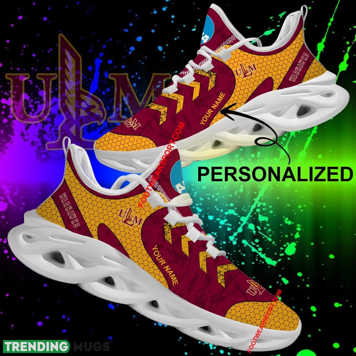 Louisiana Monroe Warhawks Max Soul Shoes Custom Name Hot 2024 Gift Effortless Sport Sneakers Max Soul Louisiana Monroe Warhawks Max Soul Shoes Custom Name Hot 2024 Gift Effortless Sport Sneakers Max Soul
