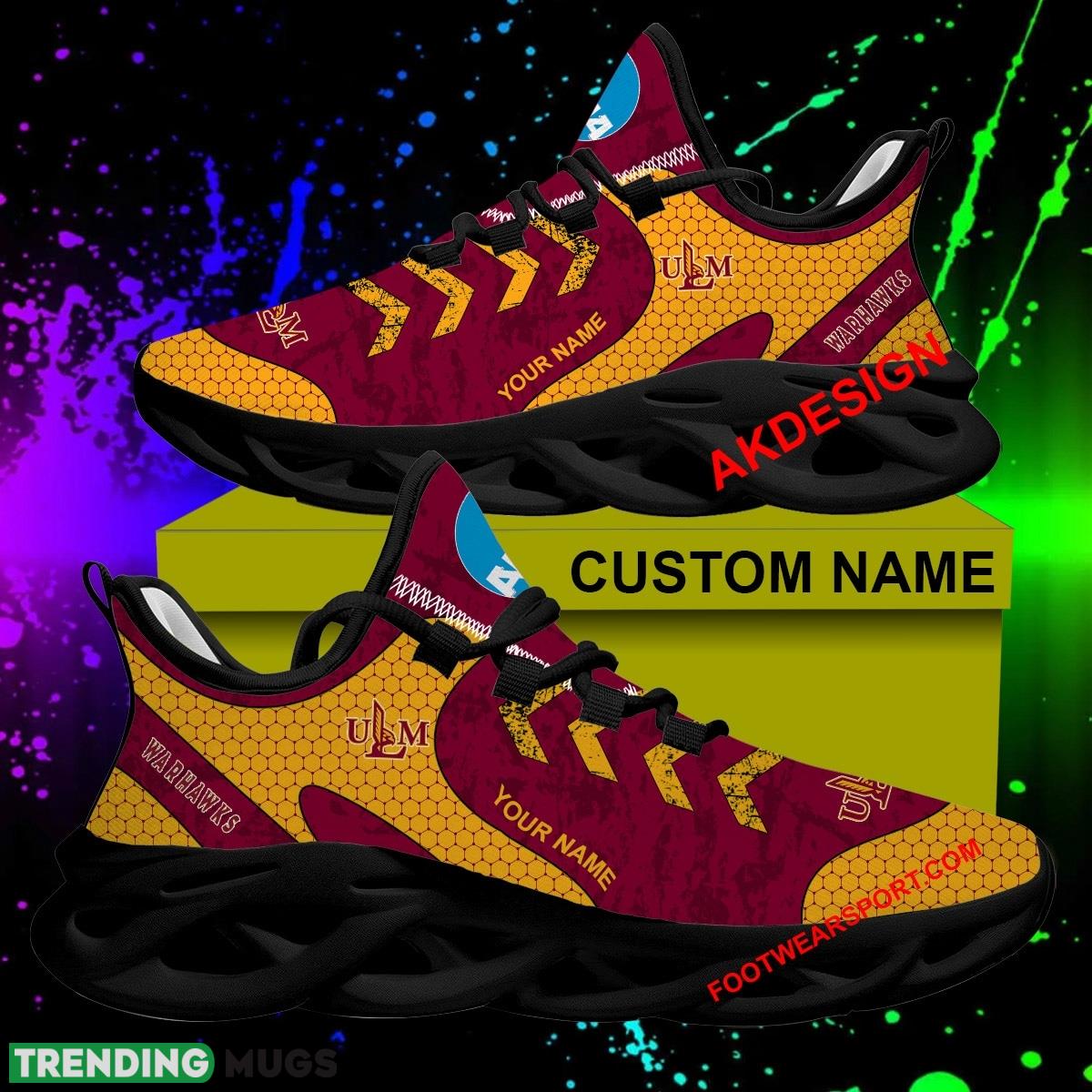 Louisiana Monroe Warhawks Max Soul Shoes Custom Name Hot 2024 Gift Effortless Sport Sneakers - NCAA Louisiana Monroe Warhawks Runing Shoes 2024 Custom Name_1 Louisiana Monroe Warhawks Max Soul Shoes Custom Name Hot 2024 Gift Effortless Sport Sneakers - NCAA Louisiana Monroe Warhawks Runing Shoes 2024 Custom Name_1