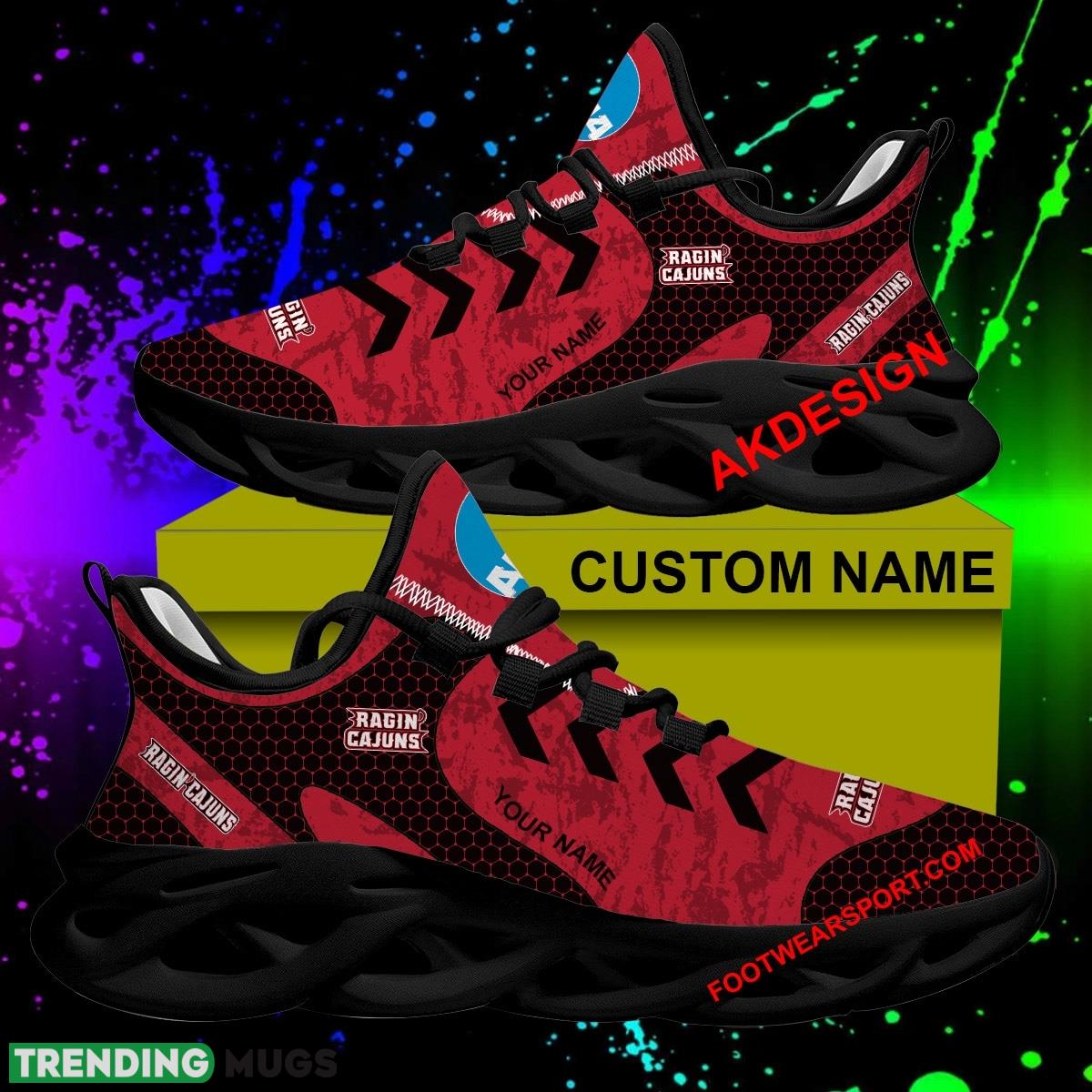 Louisiana Ragin Cajuns Max Soul Shoes Custom Name Hot 2024 Gift Elevate Chunky Sneakers - NCAA Louisiana Ragin Cajuns Runing Shoes 2024 Custom Name_1 Louisiana Ragin Cajuns Max Soul Shoes Custom Name Hot 2024 Gift Elevate Chunky Sneakers - NCAA Louisiana Ragin Cajuns Runing Shoes 2024 Custom Name_1