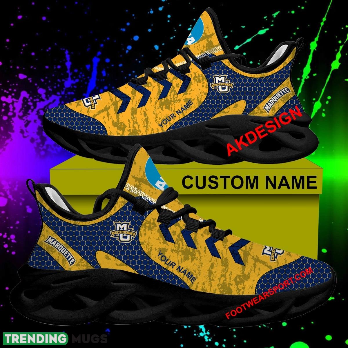 Marquette Golden Eagles Max Soul Shoes Custom Name Hot 2024 Gift Recognizable Sport Sneakers - NCAA2 Marquette Golden Eagles Runing Shoes 2024 Custom Name_1 Marquette Golden Eagles Max Soul Shoes Custom Name Hot 2024 Gift Recognizable Sport Sneakers - NCAA2 Marquette Golden Eagles Runing Shoes 2024 Custom Name_1