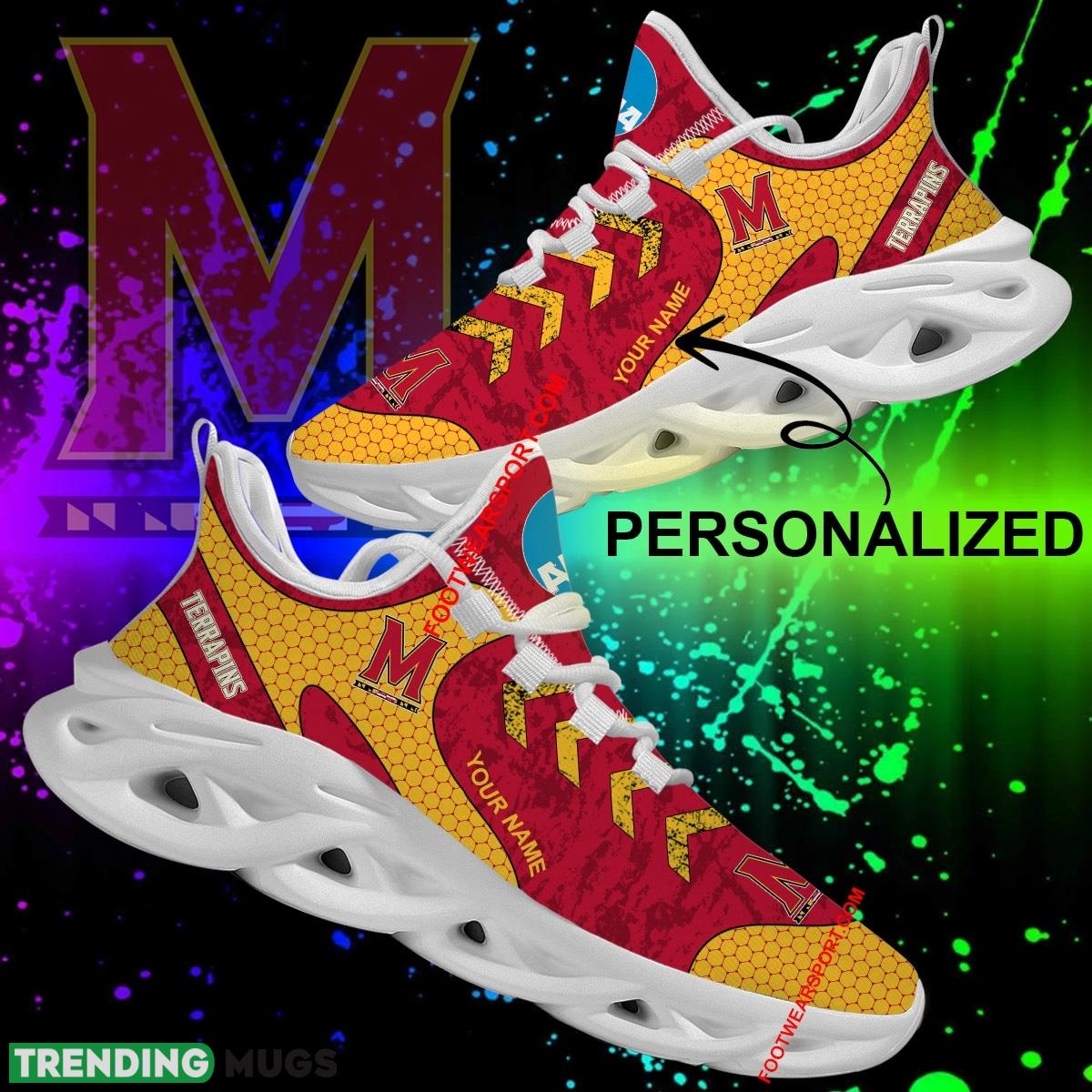 Maryland Terrapins Max Soul Shoes Custom Name Hot 2024 Gift Radiate Sport Sneakers Max Soul Maryland Terrapins Max Soul Shoes Custom Name Hot 2024 Gift Radiate Sport Sneakers Max Soul