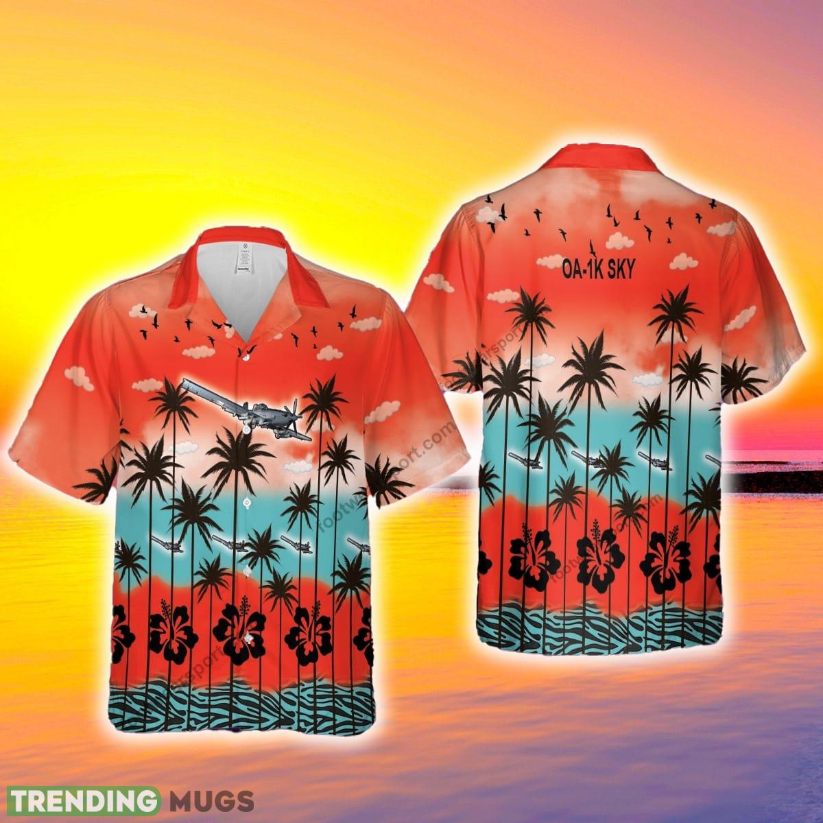 OA-1K Sky OA1K Aircraft Hawaiian Shirt AOP For Men And Women - OA-1K Sky OA1K Aircraft Hawaiian Shirt AOP For Men And Women OA-1K Sky OA1K Aircraft Hawaiian Shirt AOP For Men And Women - OA-1K Sky OA1K Aircraft Hawaiian Shirt AOP For Men And Women