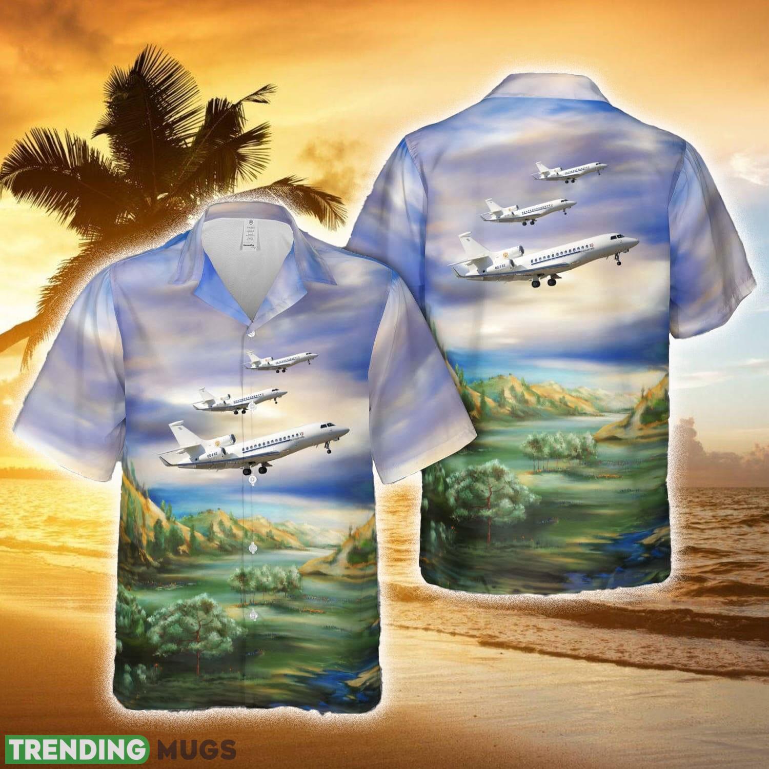 OO_FAE Belgian Air Force Dassault Falcon 7X Hawaiian Shirt Summer Holidays - OO_FAE Belgian Air Force Dassault Falcon 7X Hawaiian Shirt Summer Holidays OO_FAE Belgian Air Force Dassault Falcon 7X Hawaiian Shirt Summer Holidays - OO_FAE Belgian Air Force Dassault Falcon 7X Hawaiian Shirt Summer Holidays