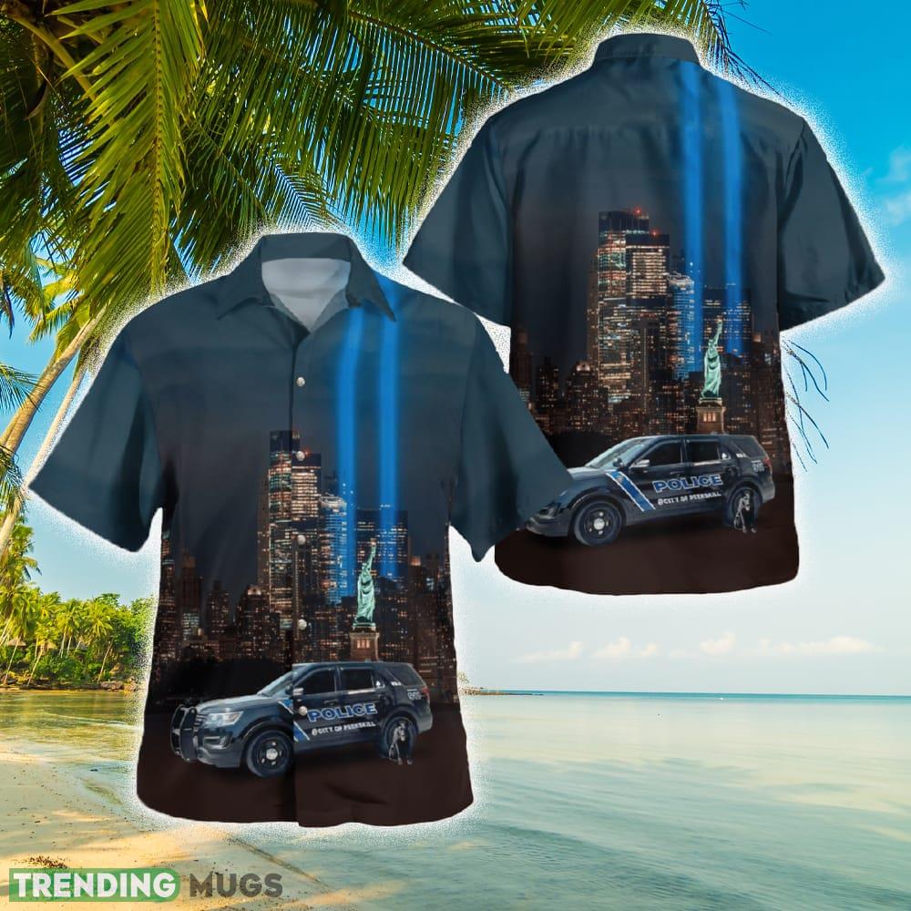 Peekskill New York City of Peekskill Police Department Never Forget Hawaiian Shirt - Peekskill New York City of Peekskill Police Department Never Forget Hawaiian Shirt