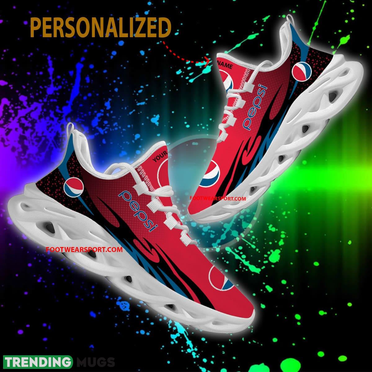 Pepsi Max Soul Shoes Pattern New Sport Sneaker Attitude Custom Name Max Soul Pepsi Max Soul Shoes Pattern New Sport Sneaker Attitude Custom Name Max Soul