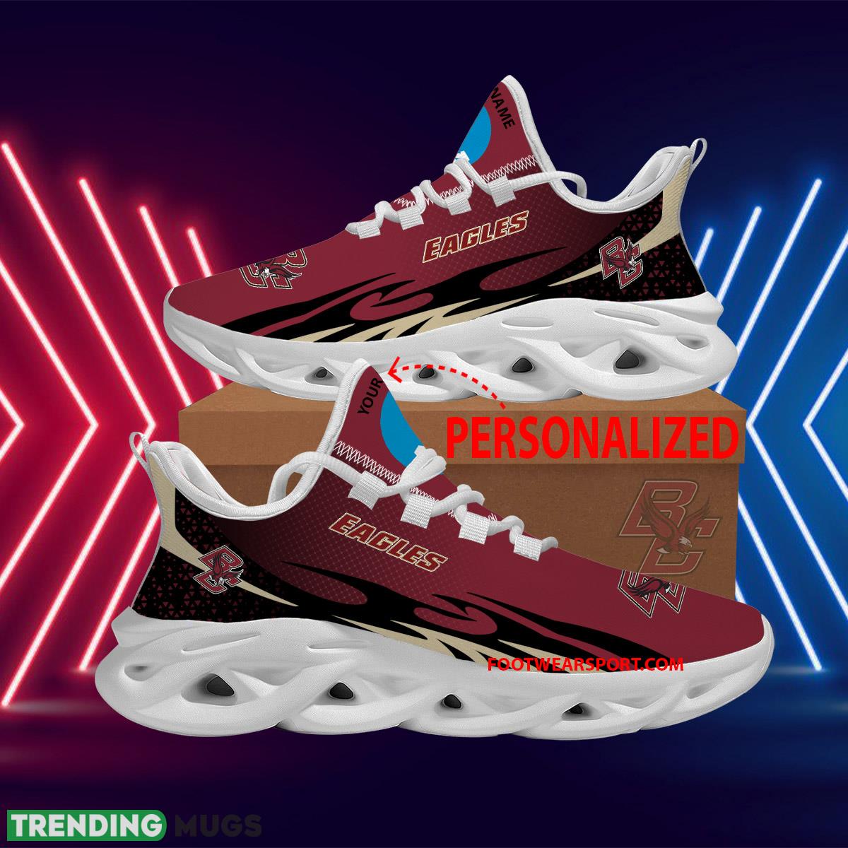 Personalized NCAA Boston College Eagles Max Soul Shoes New Design Curate Chunky Sneaker - NCAA Boston College Eagles Max Soul Shoes Personalized Photo 1 Personalized NCAA Boston College Eagles Max Soul Shoes New Design Curate Chunky Sneaker - NCAA Boston College Eagles Max Soul Shoes Personalized Photo 1