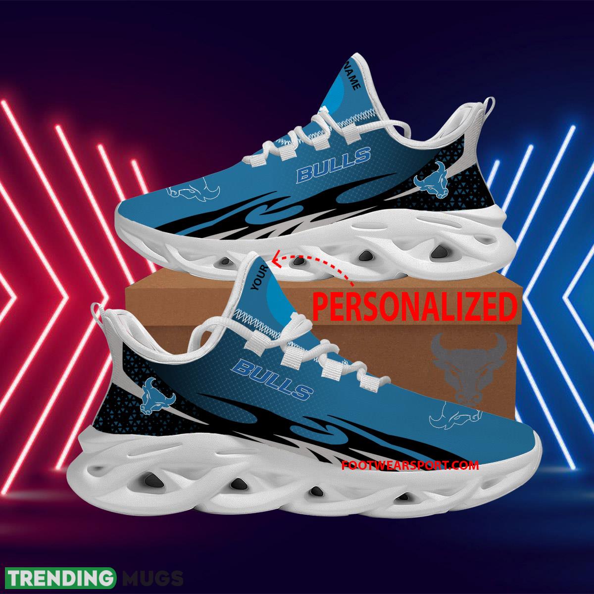 Personalized NCAA Buffalo Bulls Max Soul Shoes New Design Panache Sport Sneaker - NCAA Buffalo Bulls Max Soul Shoes Personalized Photo 1 Personalized NCAA Buffalo Bulls Max Soul Shoes New Design Panache Sport Sneaker - NCAA Buffalo Bulls Max Soul Shoes Personalized Photo 1