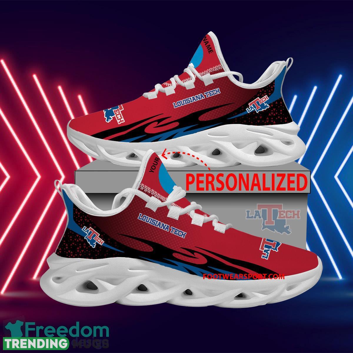 Personalized NCAA Louisiana Tech Bulldogs Max Soul Shoes New Design Trendsetting Chunky Sneaker - NCAA Louisiana Tech Bulldogs Max Soul Shoes Personalized Photo 1 Personalized NCAA Louisiana Tech Bulldogs Max Soul Shoes New Design Trendsetting Chunky Sneaker - NCAA Louisiana Tech Bulldogs Max Soul Shoes Personalized Photo 1