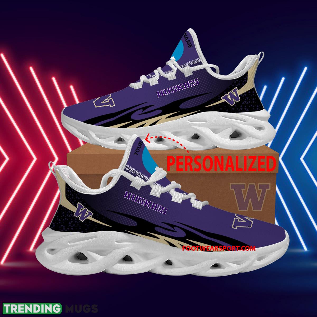 Personalized NCAA Washington Huskies Max Soul Shoes New Design Embrace Chunky Sneaker - NCAA Washington Huskies Max Soul Shoes Personalized Photo 1 Personalized NCAA Washington Huskies Max Soul Shoes New Design Embrace Chunky Sneaker - NCAA Washington Huskies Max Soul Shoes Personalized Photo 1